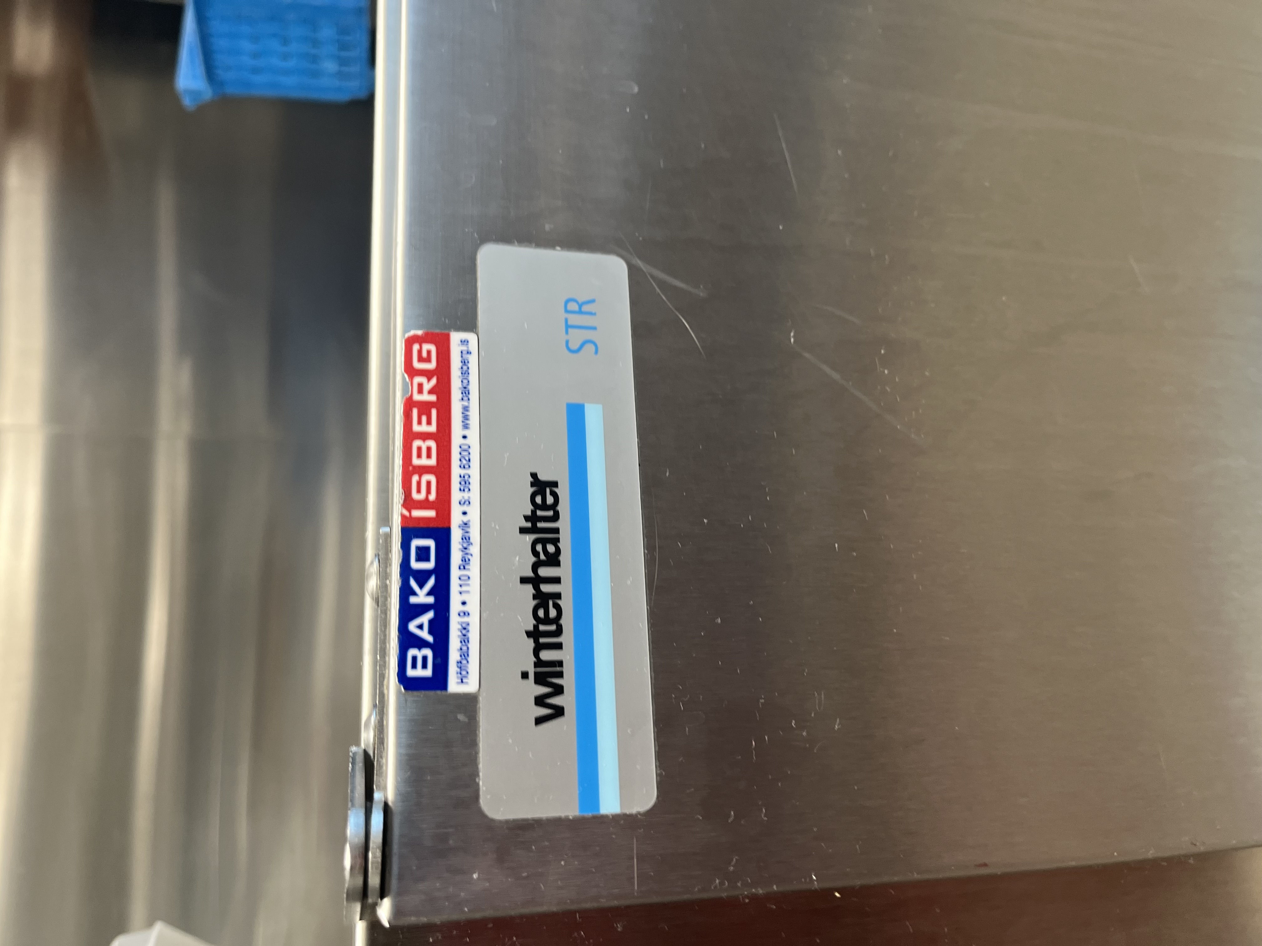 SELT / SOLD Winterhalter uppþvottavél / bakkaþvottavél /húddvél með þurrkar 12