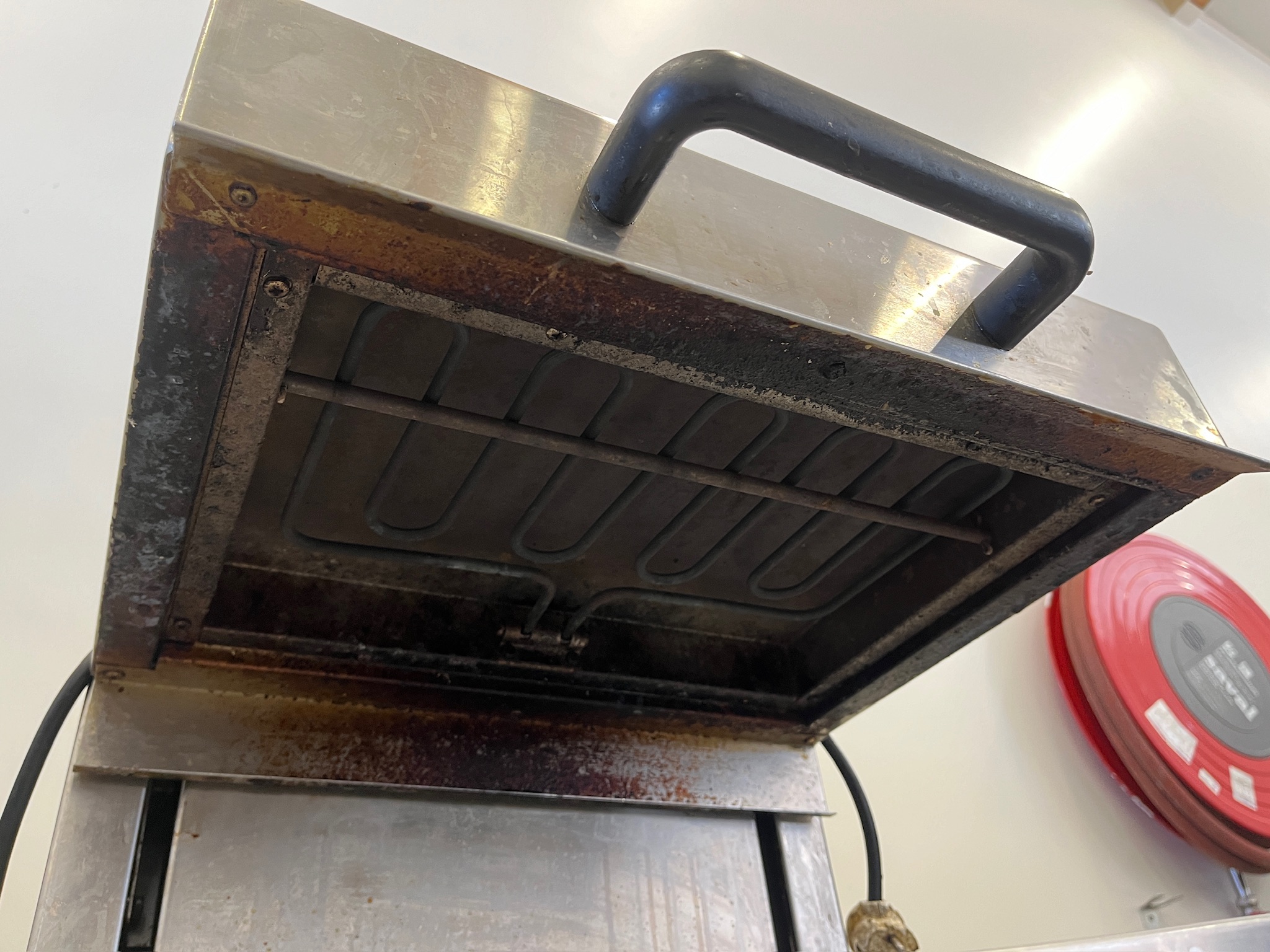 SELT / SOLD Zanussi salamander grill 3