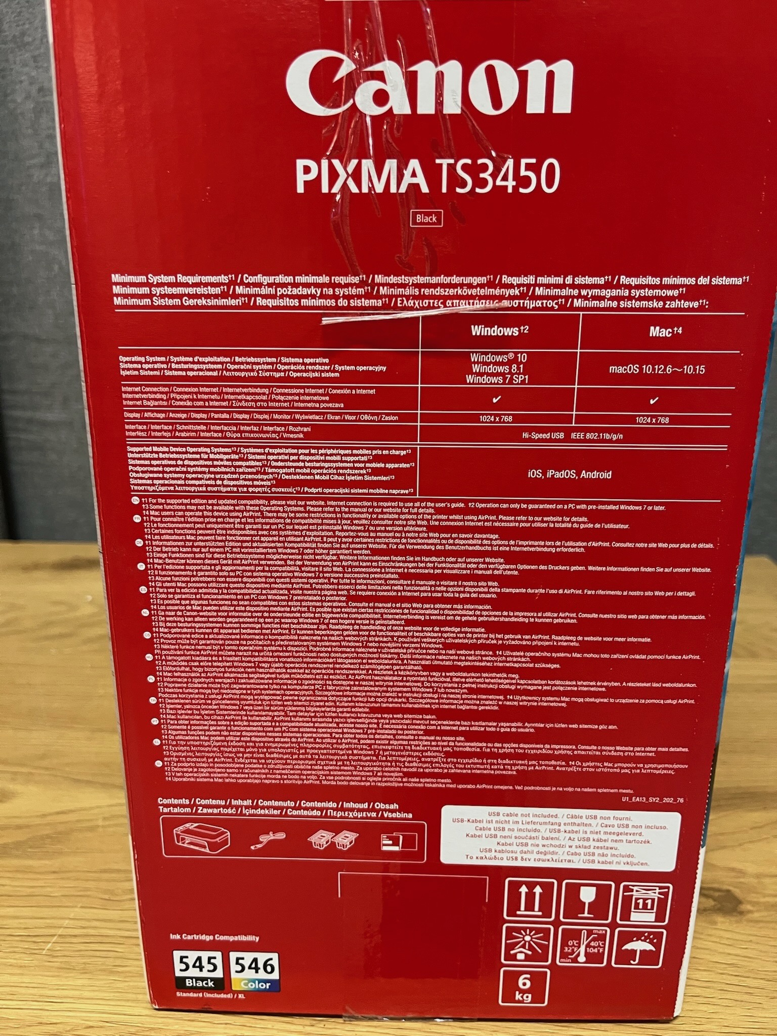 SELT / SOLD Canon PIXMA A4 bleksprautuprentari með Wi-Fi og 350 blaða skúffu 4