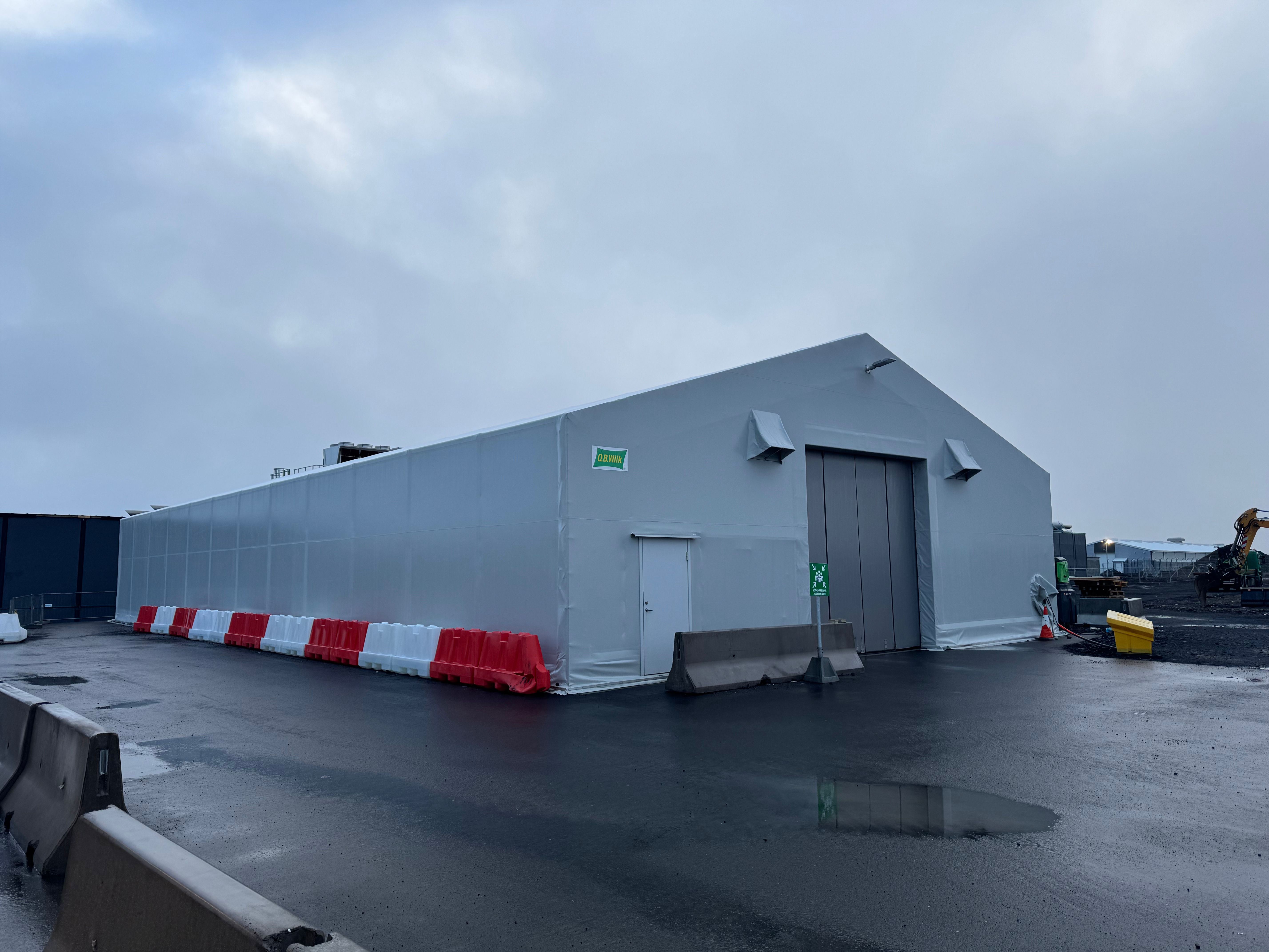 SELT / SOLD - Dúkskemma Reykjavík - 450 fm- stálgrindarhús - skemma - tækjahús