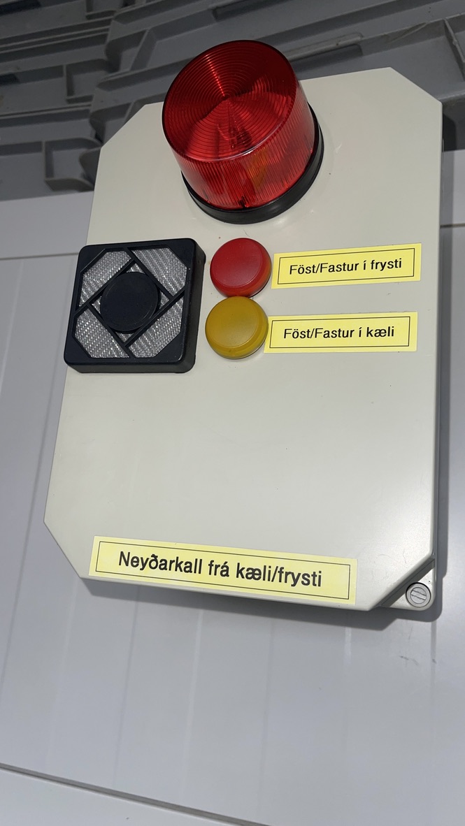SELT / SOLD Kæliklefi Rivacold - manngengur 7,6 fm 14