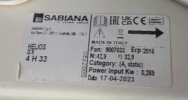 Sabiana vatnshitablásari frá Byko, 2023 (8 stk.) 8