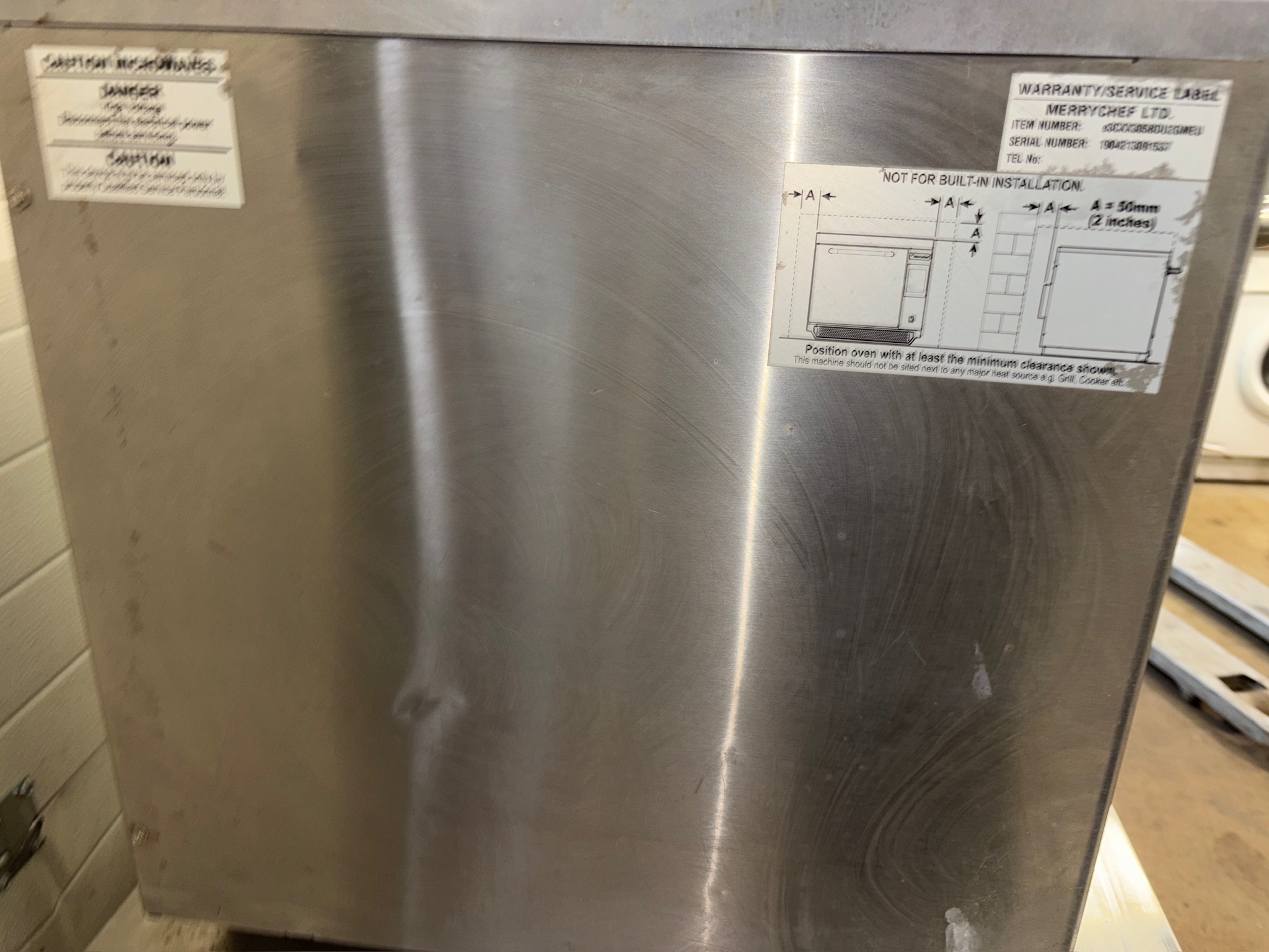 SELT / SOLD MerryChef hraðofn 8