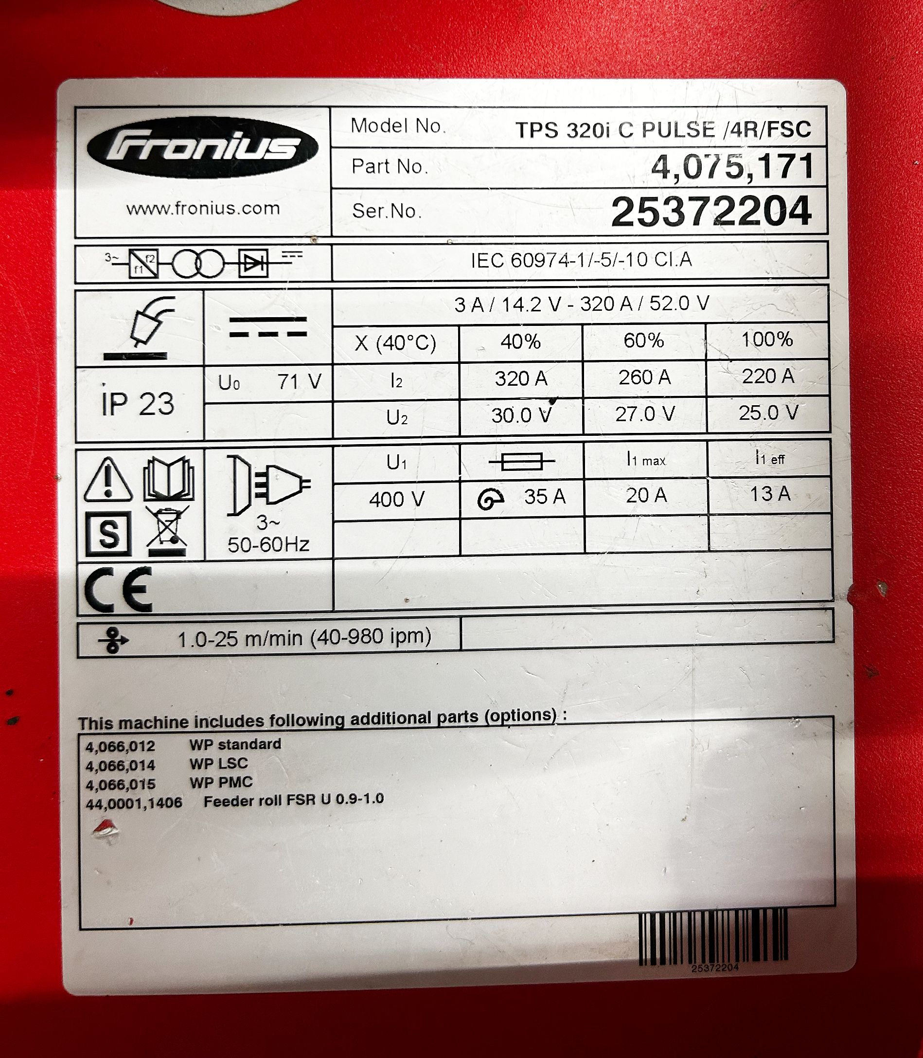 SELT / SOLD - Fronius Mig / Mag vél - rétt tilkeyrð 5