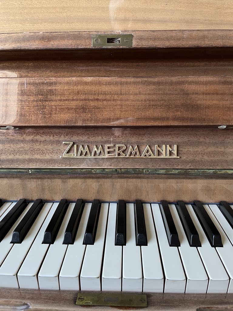 SELT / SOLD - Antík Zimmermann píano 3