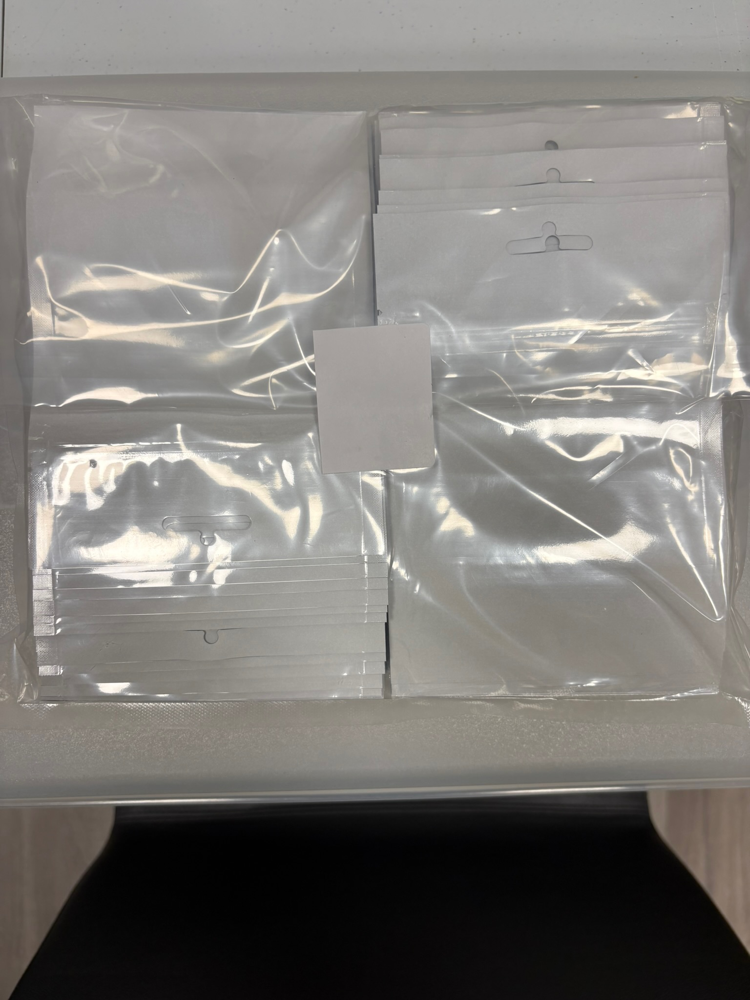 Hvítir zip-lock plastpokar - 2.000 stk. 3