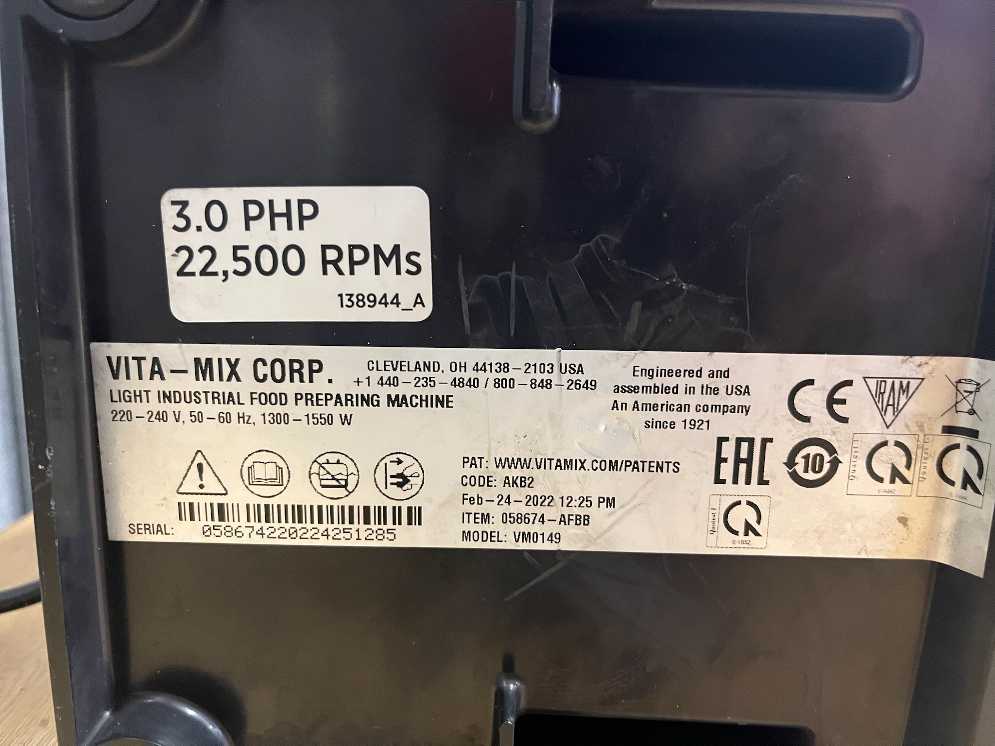 Vitamix blandari 6