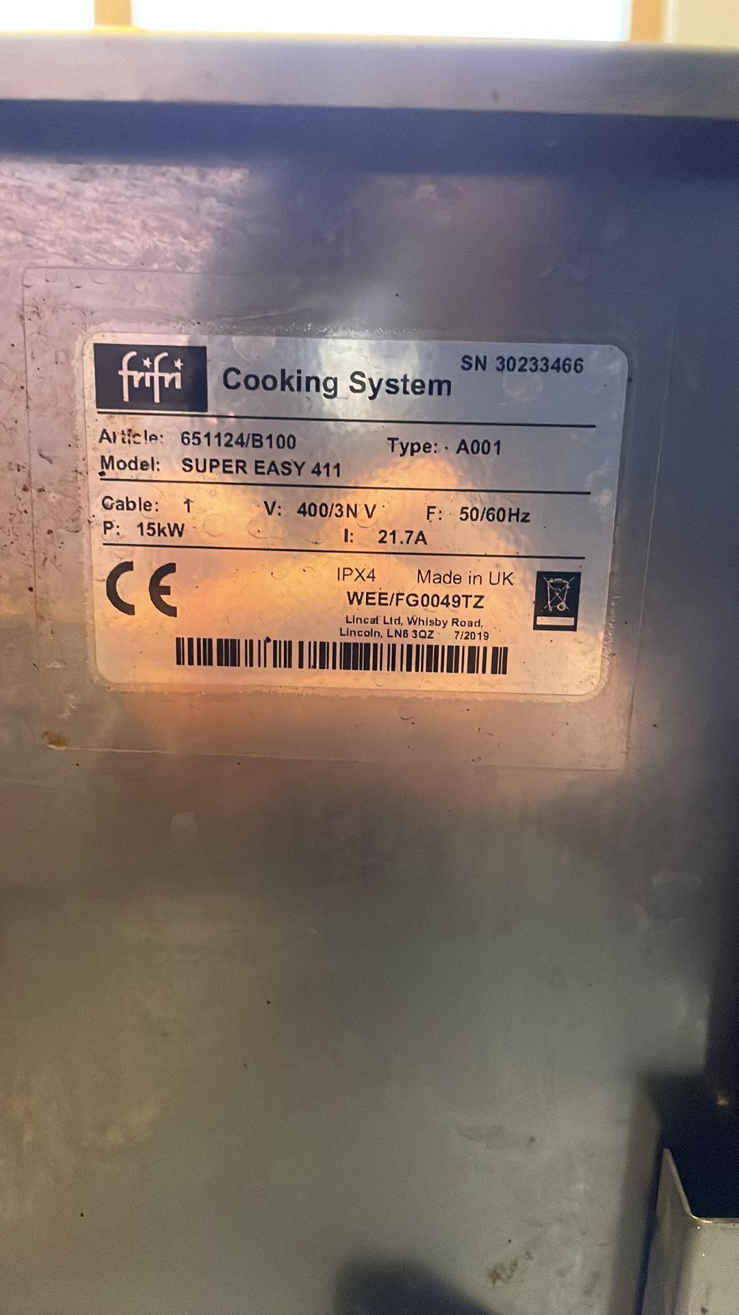 SELT / SOLD Einfaldur djúpsteikingarpottur (2019) FriFri Super Easy 411 2
