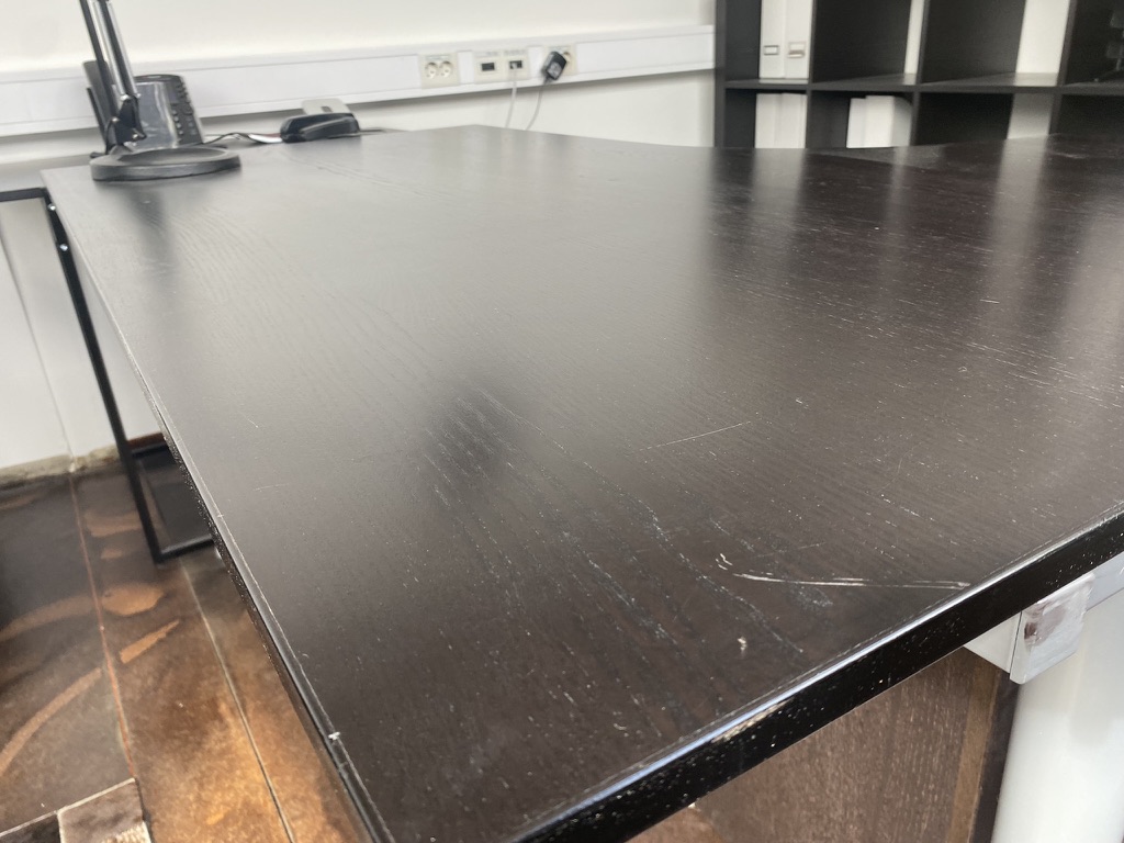 SELT / SOLD IKEA skrifborð, 160 x 80 sm. 4