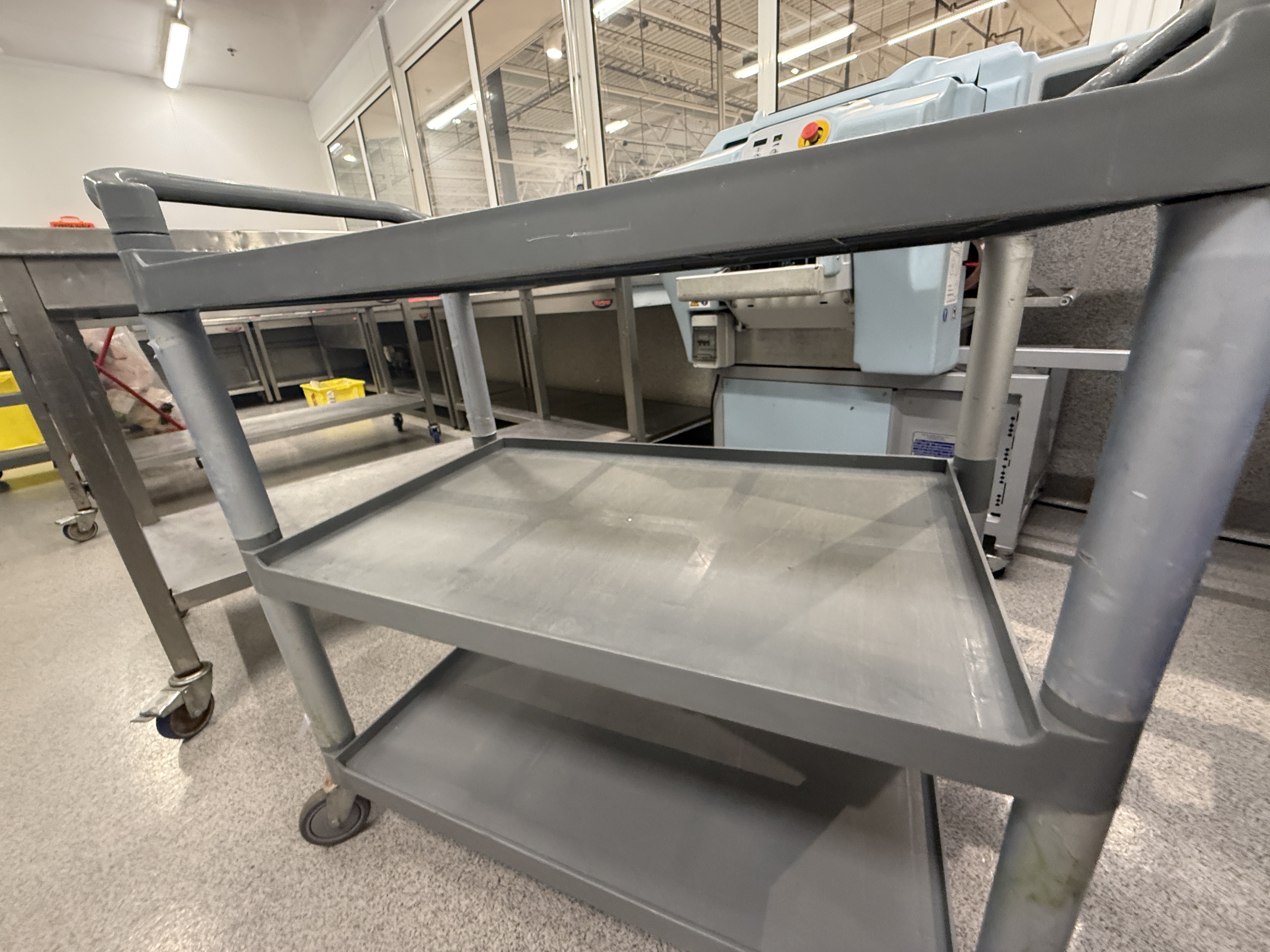 SELT / SOLD Pujadas handvagn plast 3 hillur 90x56x96sm 5