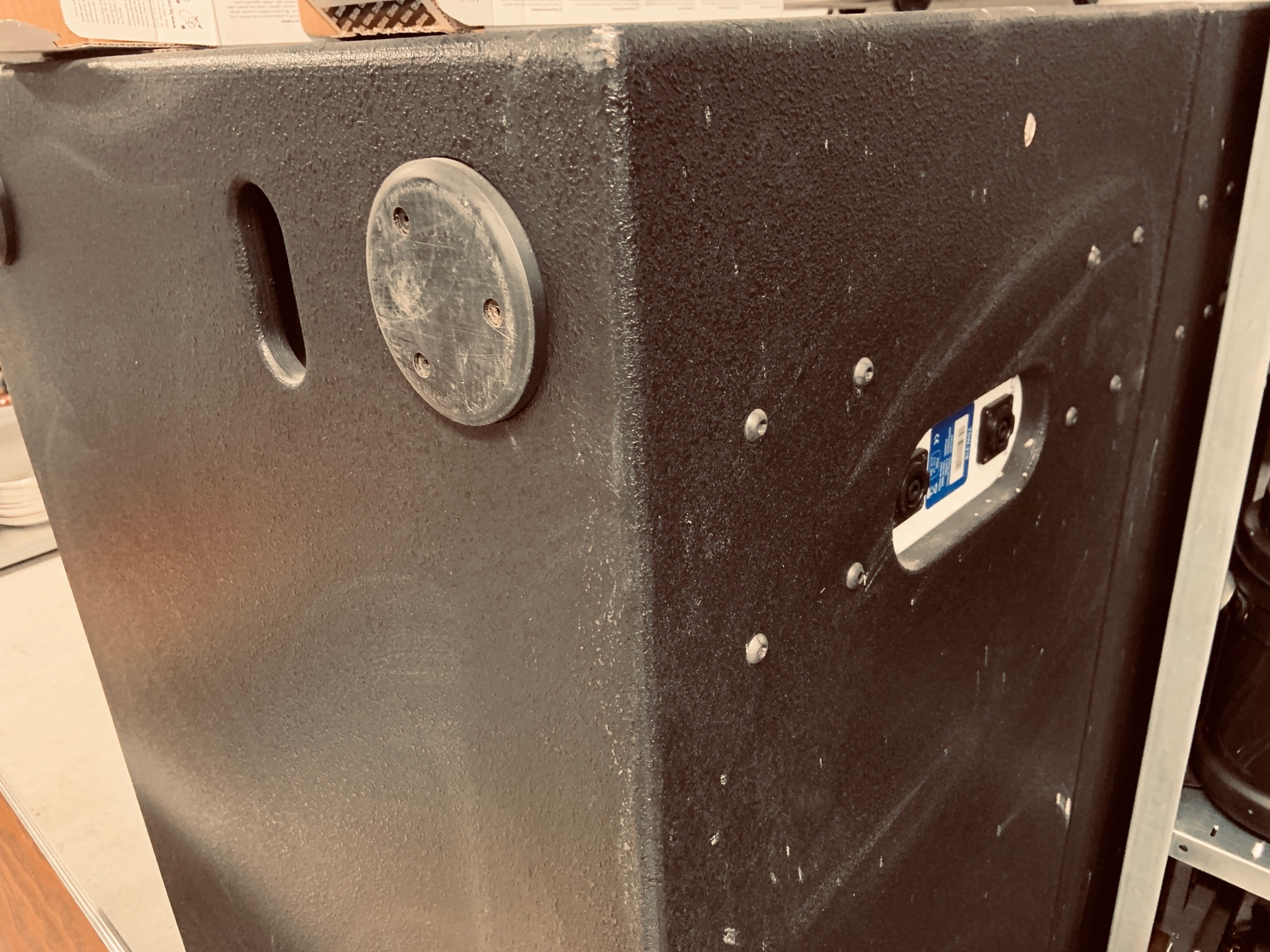 SELT / SOLD Turbosound Subwoofer Athens TSW-218 Dual 18" Horn Loaded 5