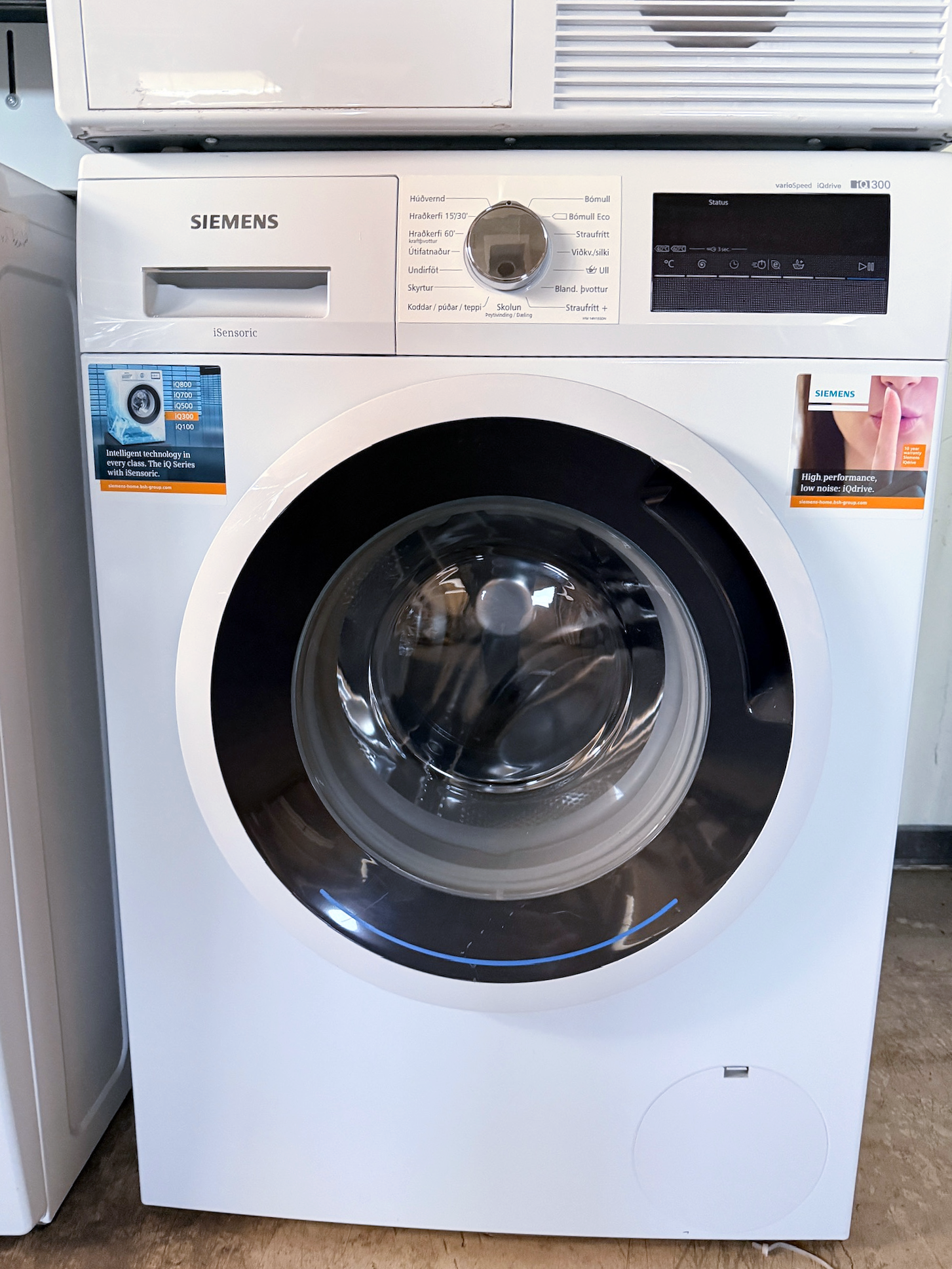 SELT / SOLD Siemens iQ300 þvottavél – WM14N18SDN/01