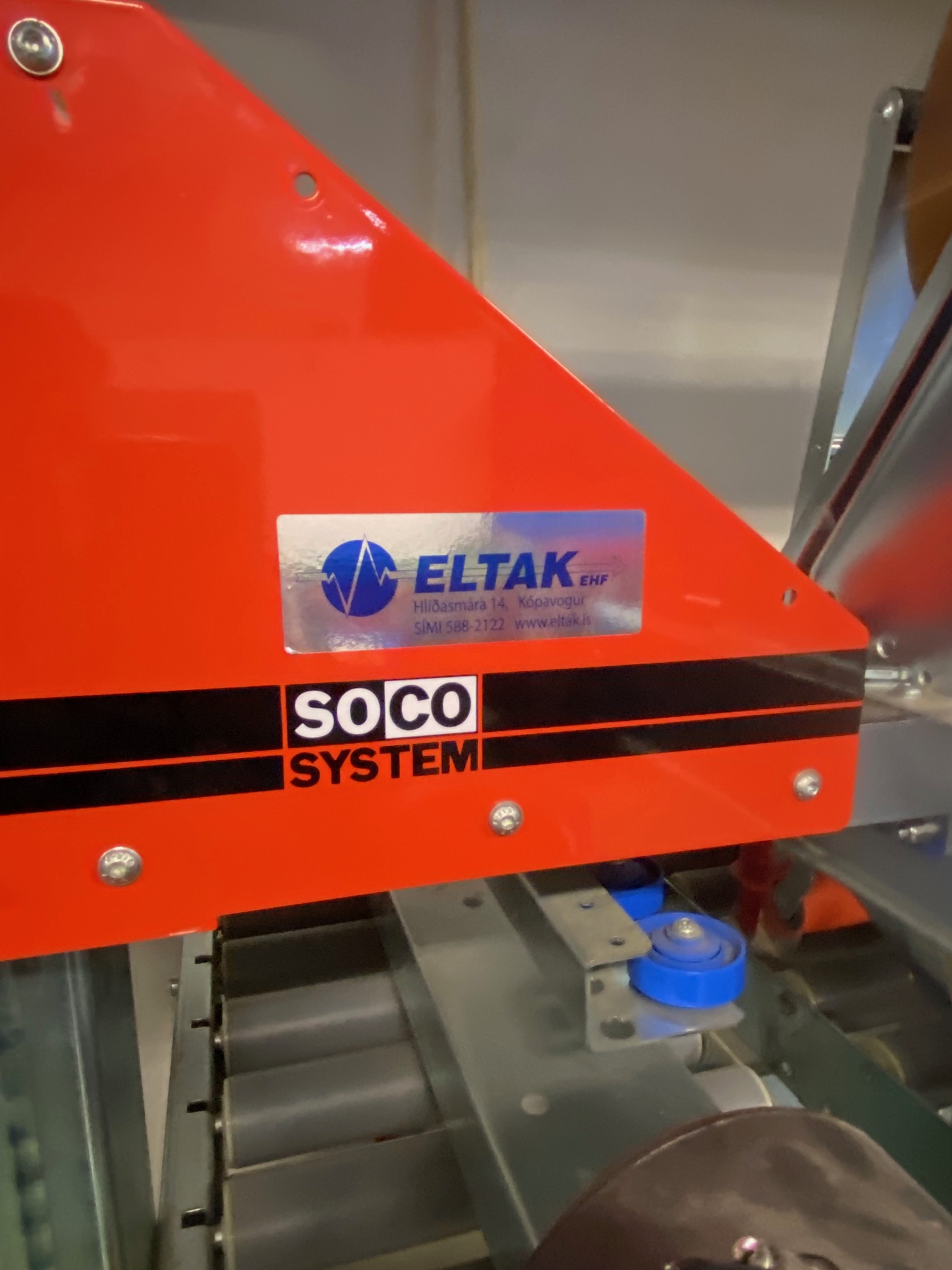 SELT / SOLD Álímingarvél / kassalímingarvél frá Soco System (2 stk.) 11