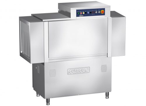 SELT / SOLD Aristarco AR 2500 uppþvottalína með stálrenniborði.