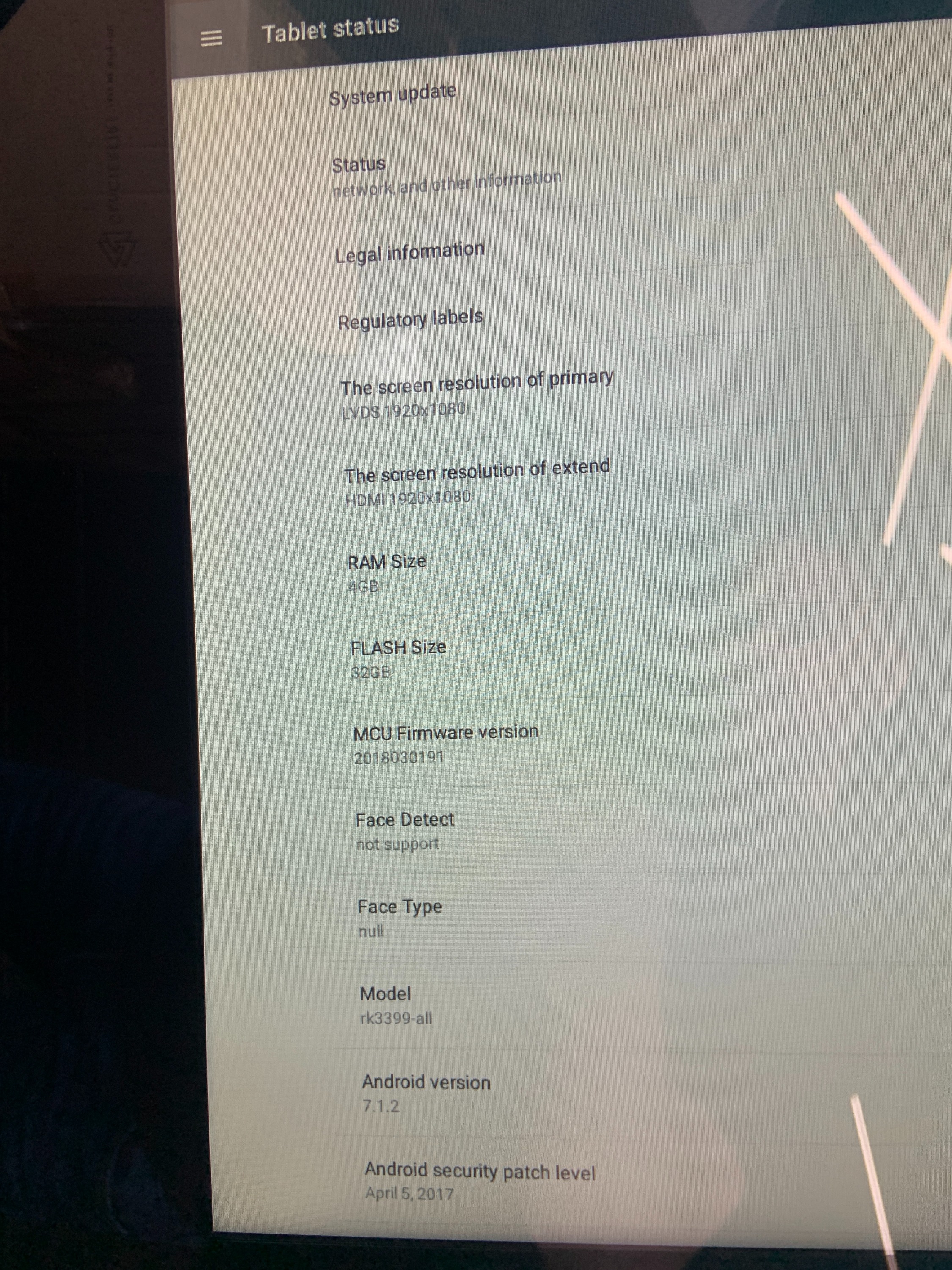 Selt/Endurnýtt-Snertiskjáir Android Wifi - 3 skjáir - Notað í 3.mán 5