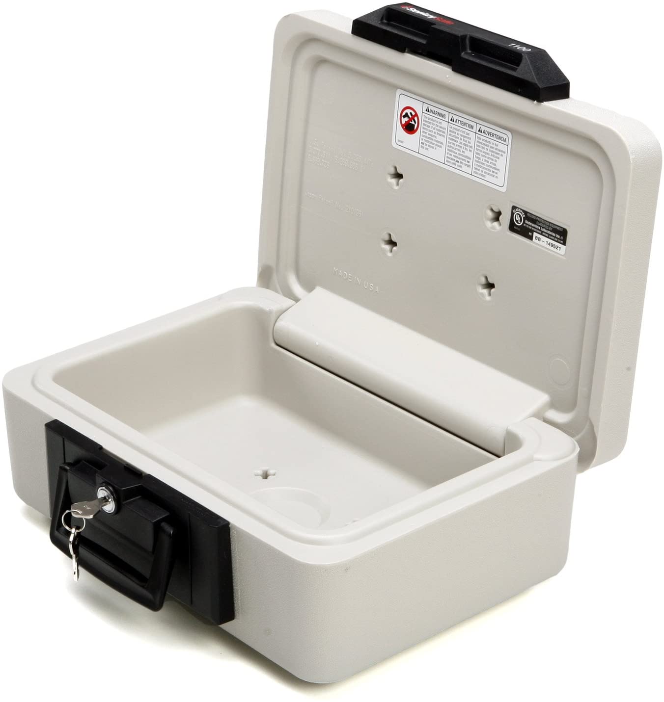 Selt/Endurnýtt-SentrySafe eldvarnarbox 30 mín (ónotað) 2