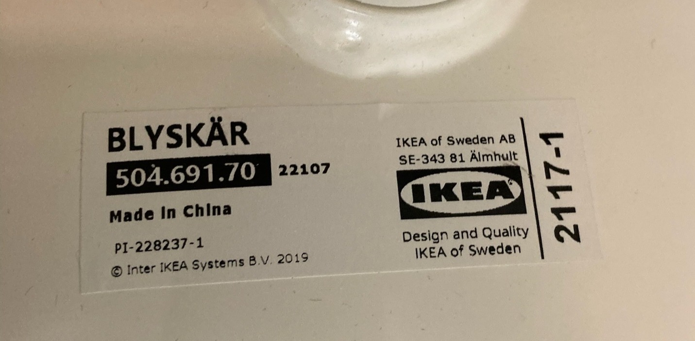 SELT / SOLD Stólar frá IKEA (Blyskar) 6