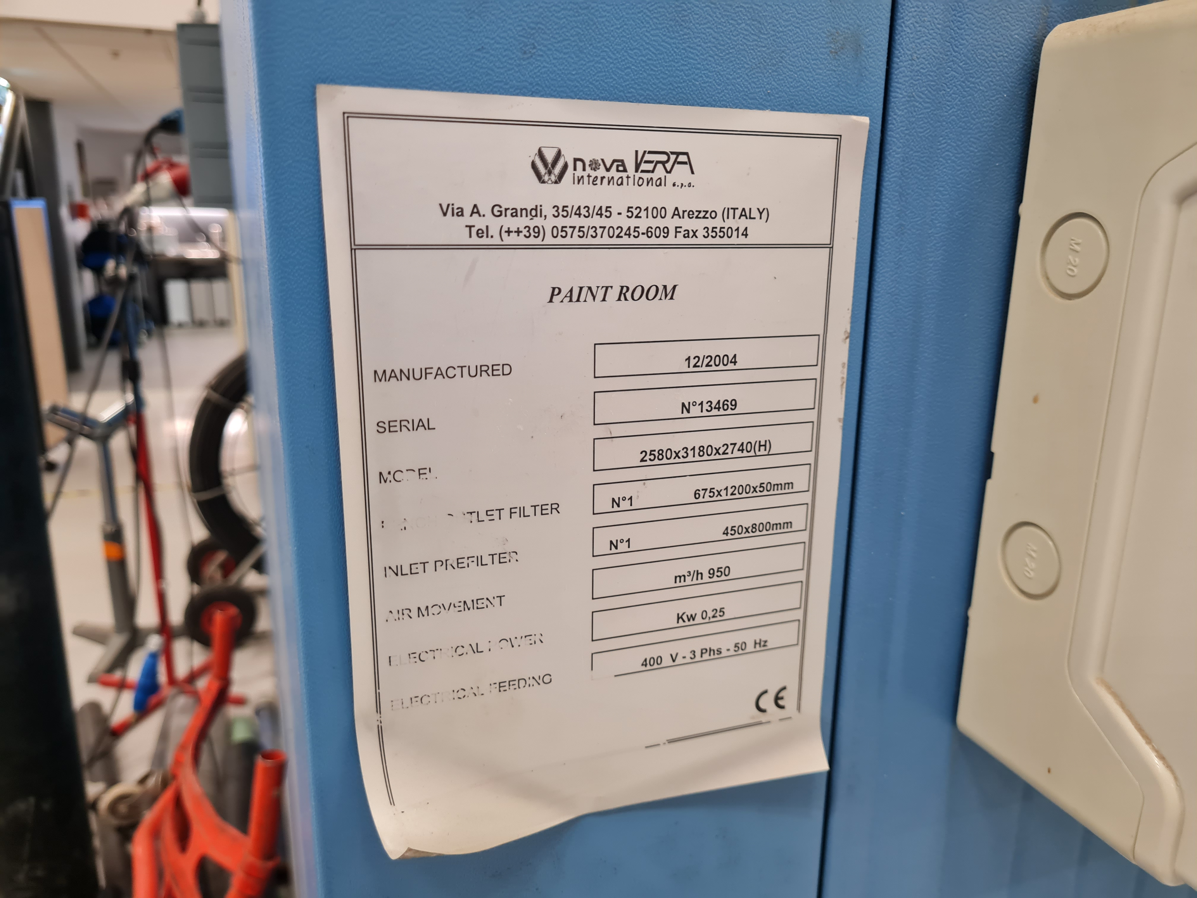 Selt - Sprautuklefi - Nova Verta paint booth 10