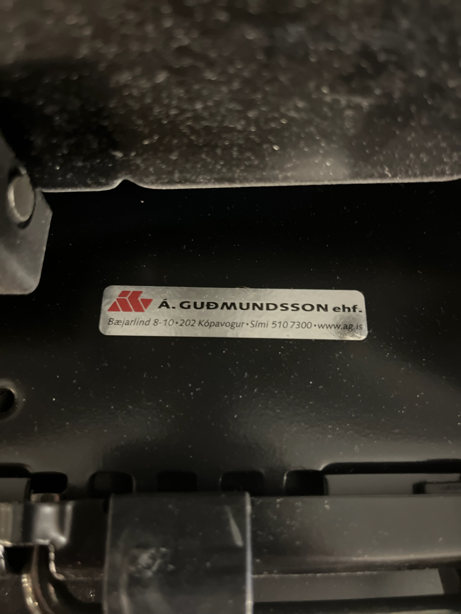 SELT / SOLD Mark 20 skrifborðsstóll án arma frá Á. Guðmundsson 7