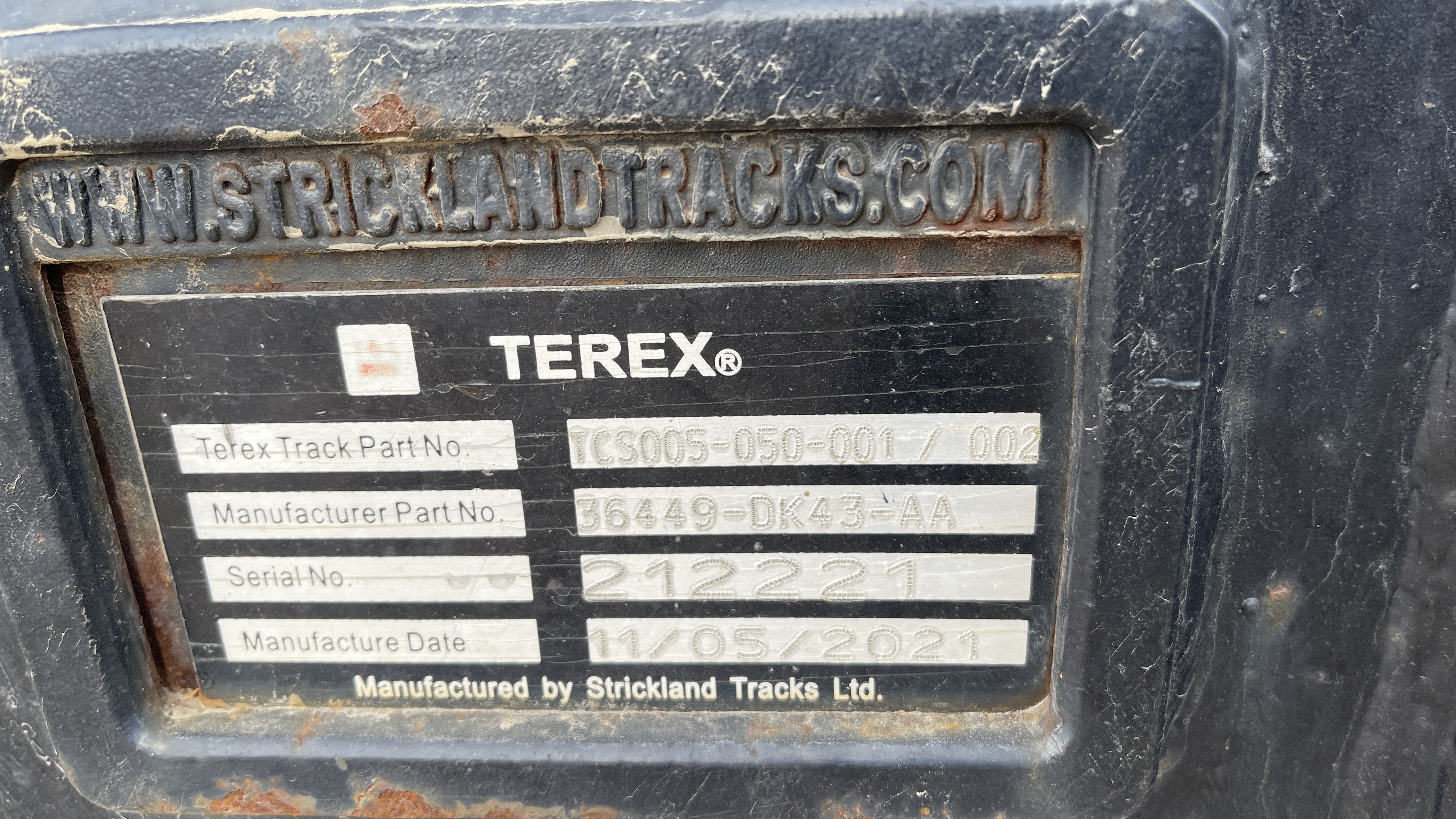 SELT / SOLD - TEREX TF75H færiband - 2021 - vel með farið 12