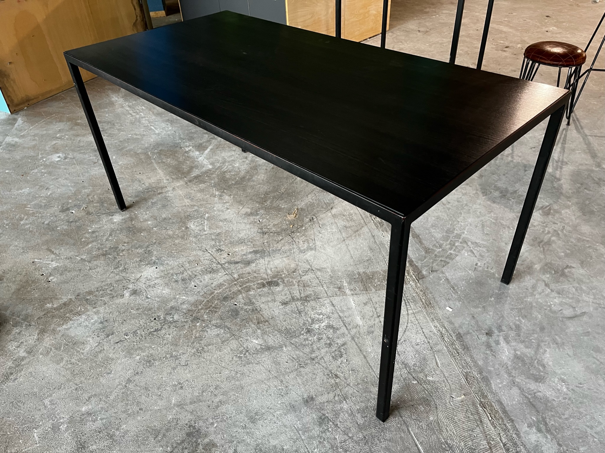 SELT / SOLD Eldhúsborð 6 manna - B160 x D80 sm. (3 stk.) 3
