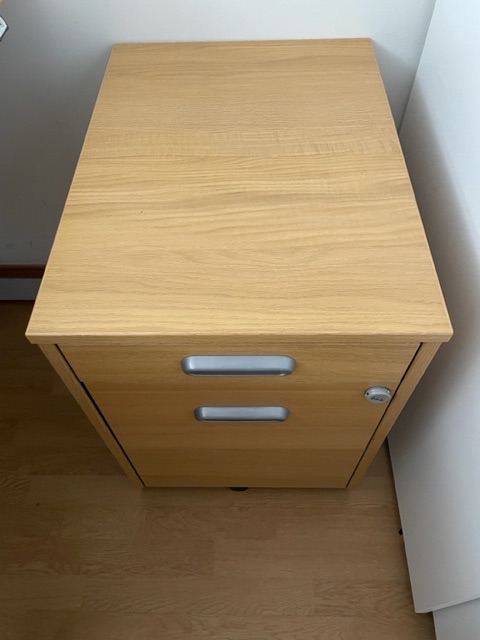 SELT / SOLD IKEA skrifstofukálfur, H63 x B46 x D62 sm. (2 stk.) 4