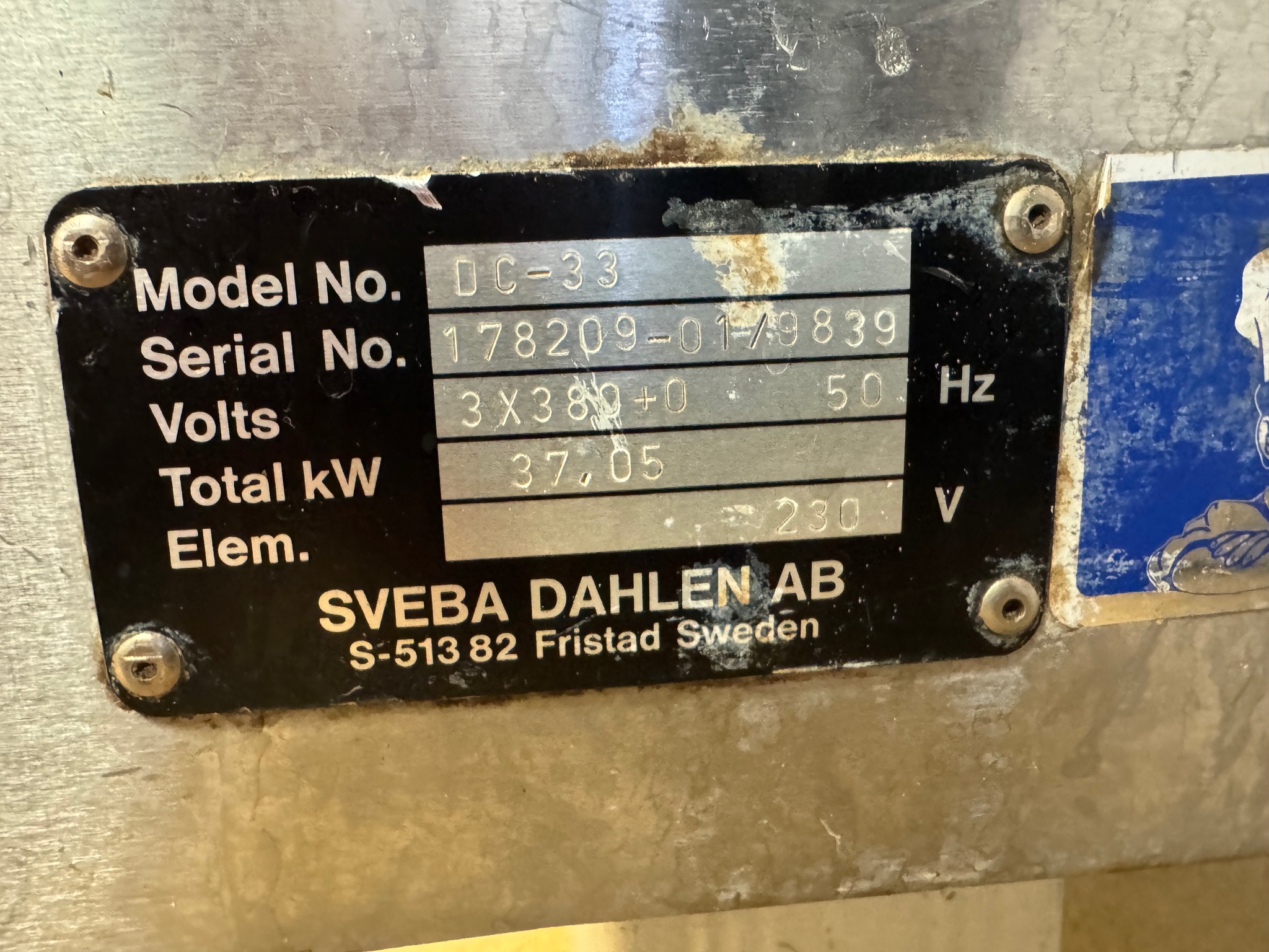 SELT / SOLD Sveba Dahlen 3ja hæða pizzaofn - Selfoss 2