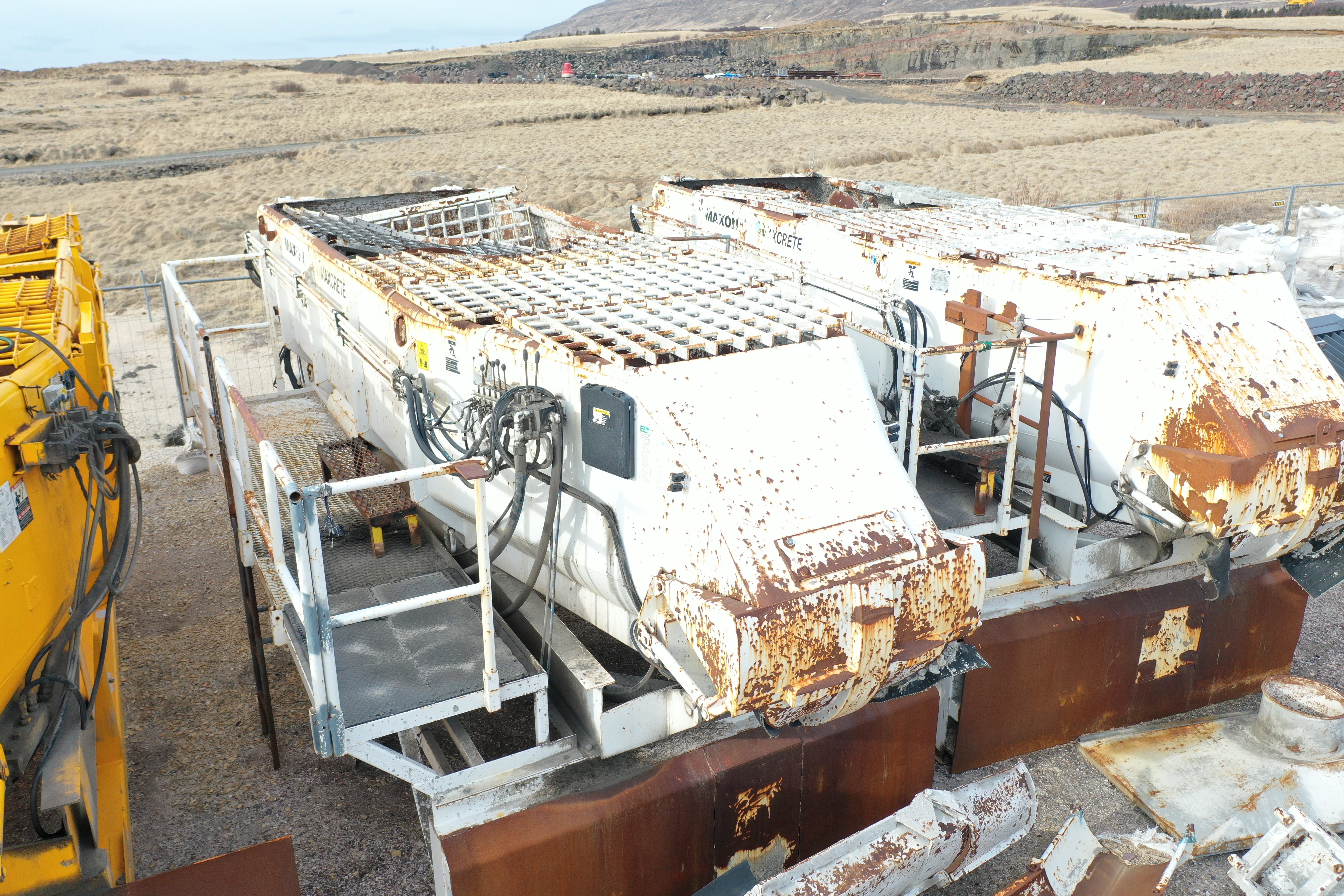 SELT / SOLD Færanleg Maxcrete - steypustöð - steypuhrærivél