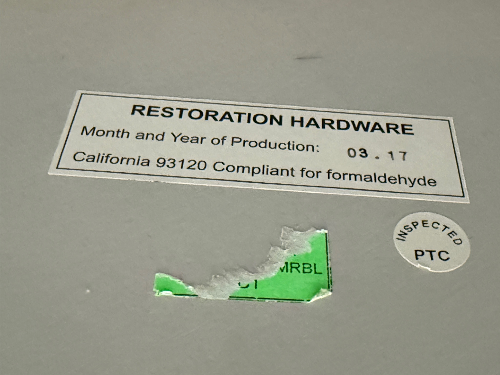 SELT / SOLD Restoration Hardware marmaraborð, Ø152sm. 14