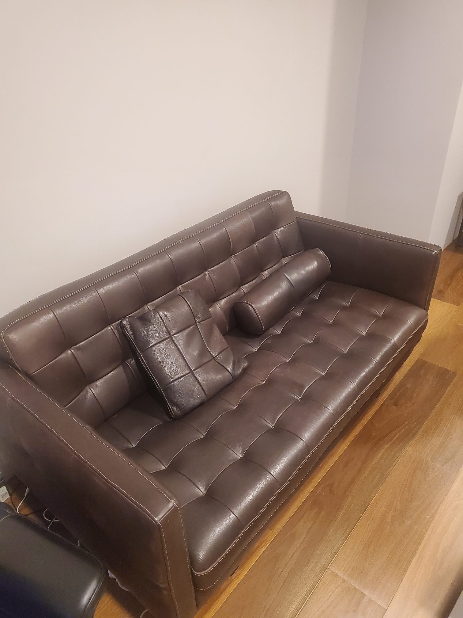 SELT / SOLD Ítalskur - Incanto Divani B483 - handsmíðaður leðursófi 9