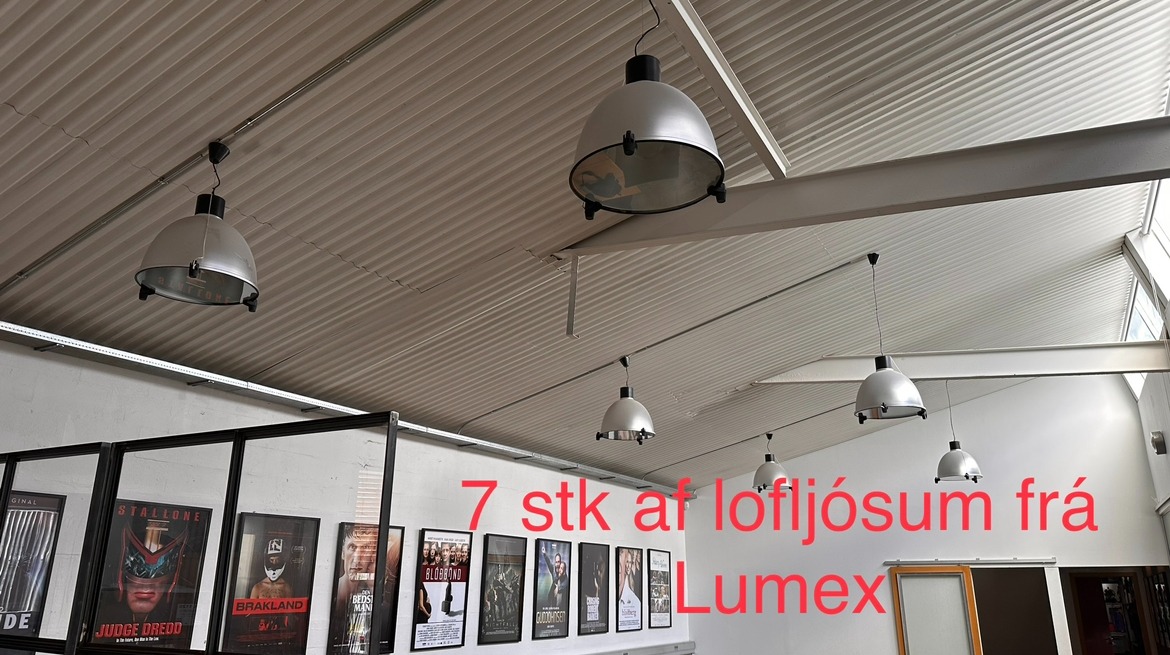 SELT / SOLD - Loftljós frá Lumex -7 stk. 3