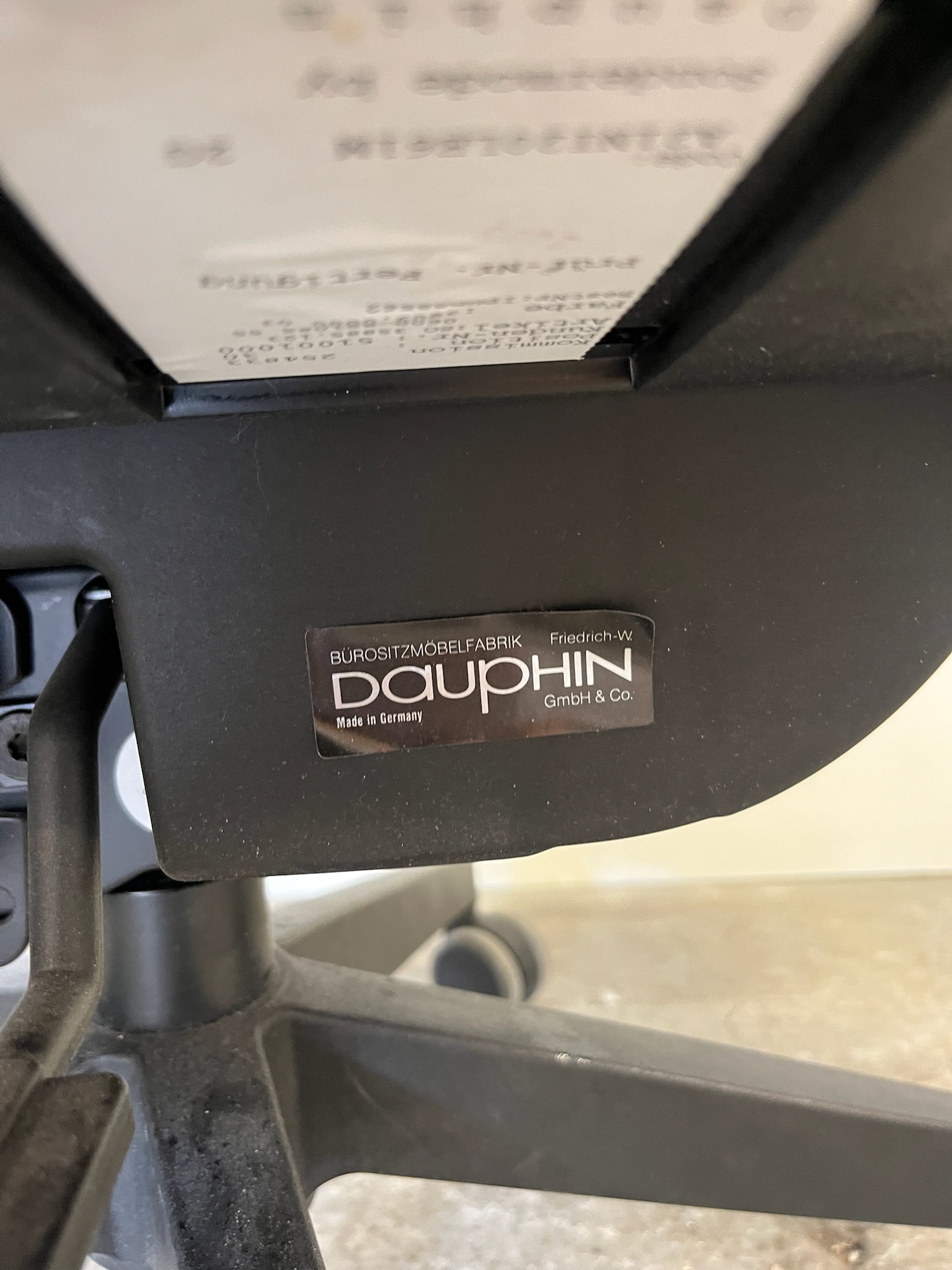 SELT / SOLD Dauphin skrifborðsstóll frá Pennanum 7