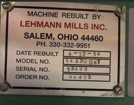 Lehmann Mills þriggja valsmylla 9