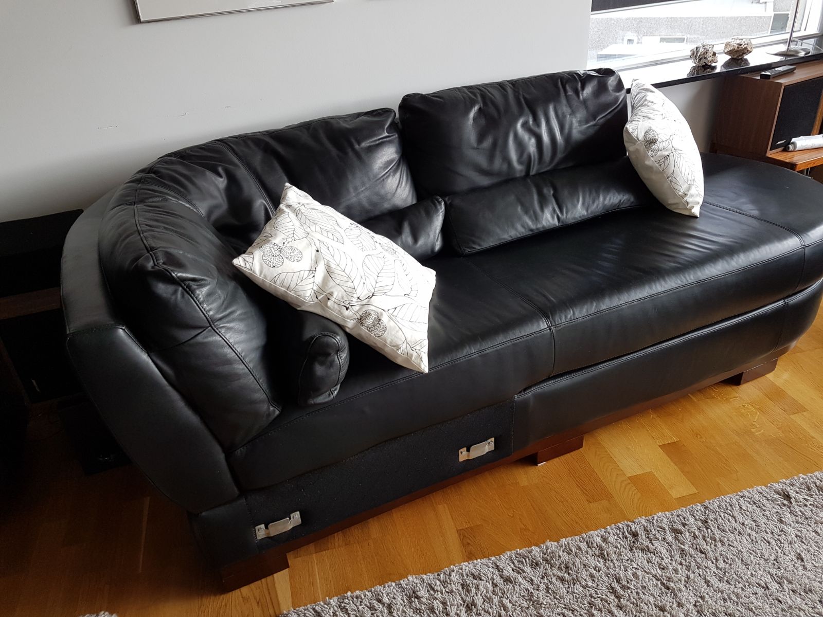 Selt - sold - DeCoro leðursófi af bestu gerð 7