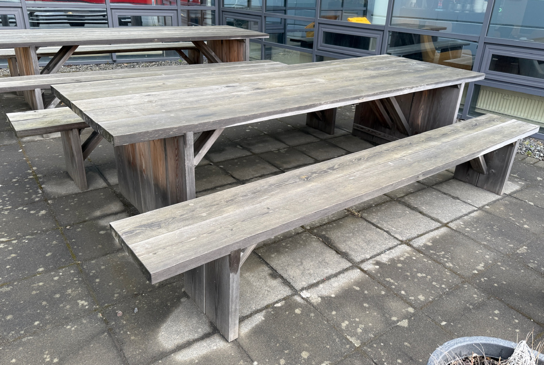 SELT / SOLD Útisett frá JAX Handverk, L300xB100sm 2