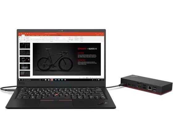 SELT / SOLD Lenovo ThinkPad dokka ásamt spennugjafa frá Tölvutek 7