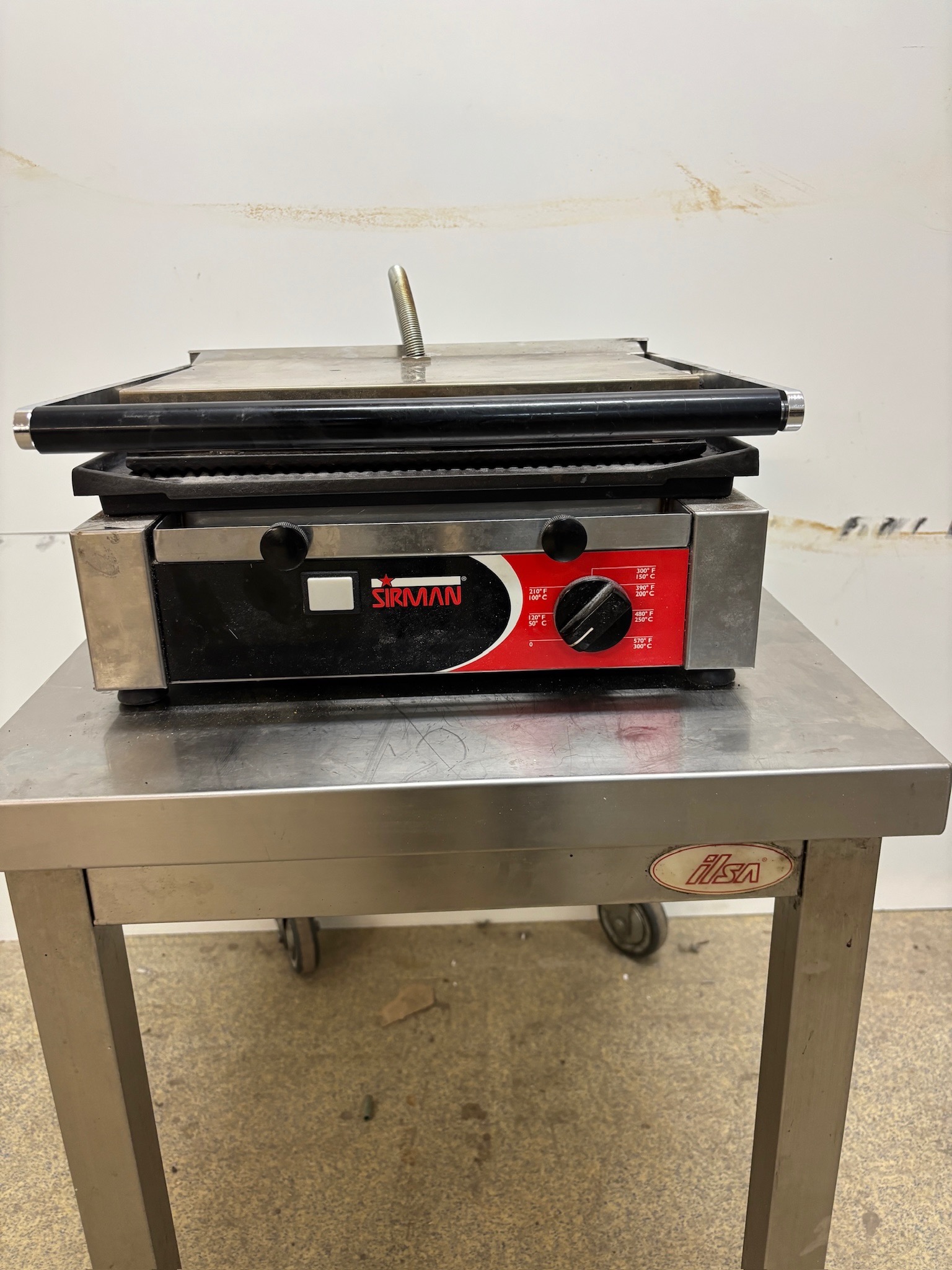 SELT / SOLD Sirman samlokugrill frá Fastus 4