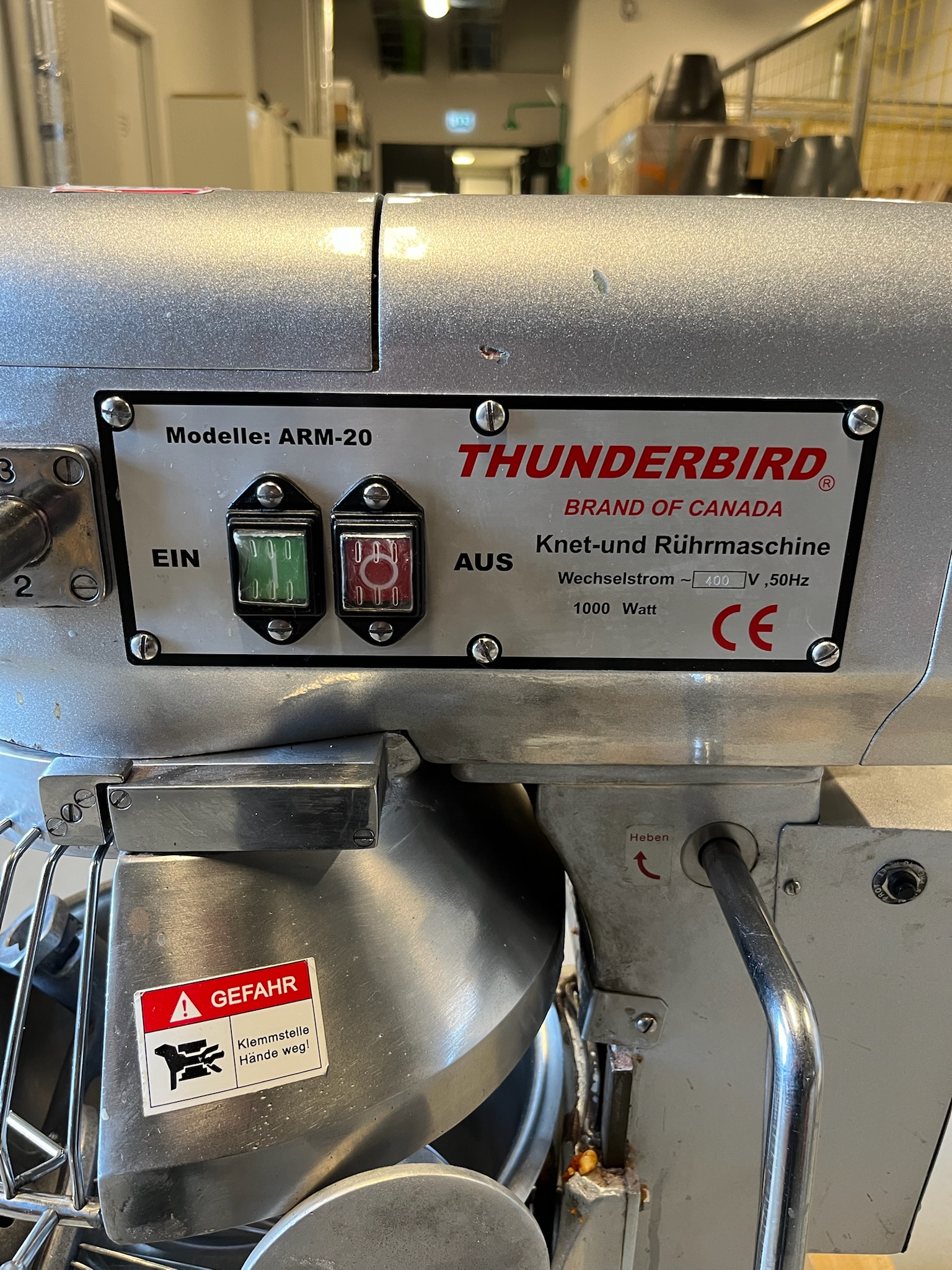 SELT / SOLD Thunderbird hrærivél, 19L 5