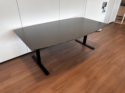 SELT / SOLD Dencon fundarborð frá Pennanum, 6 til 8 manna, L206 x B110 sm.