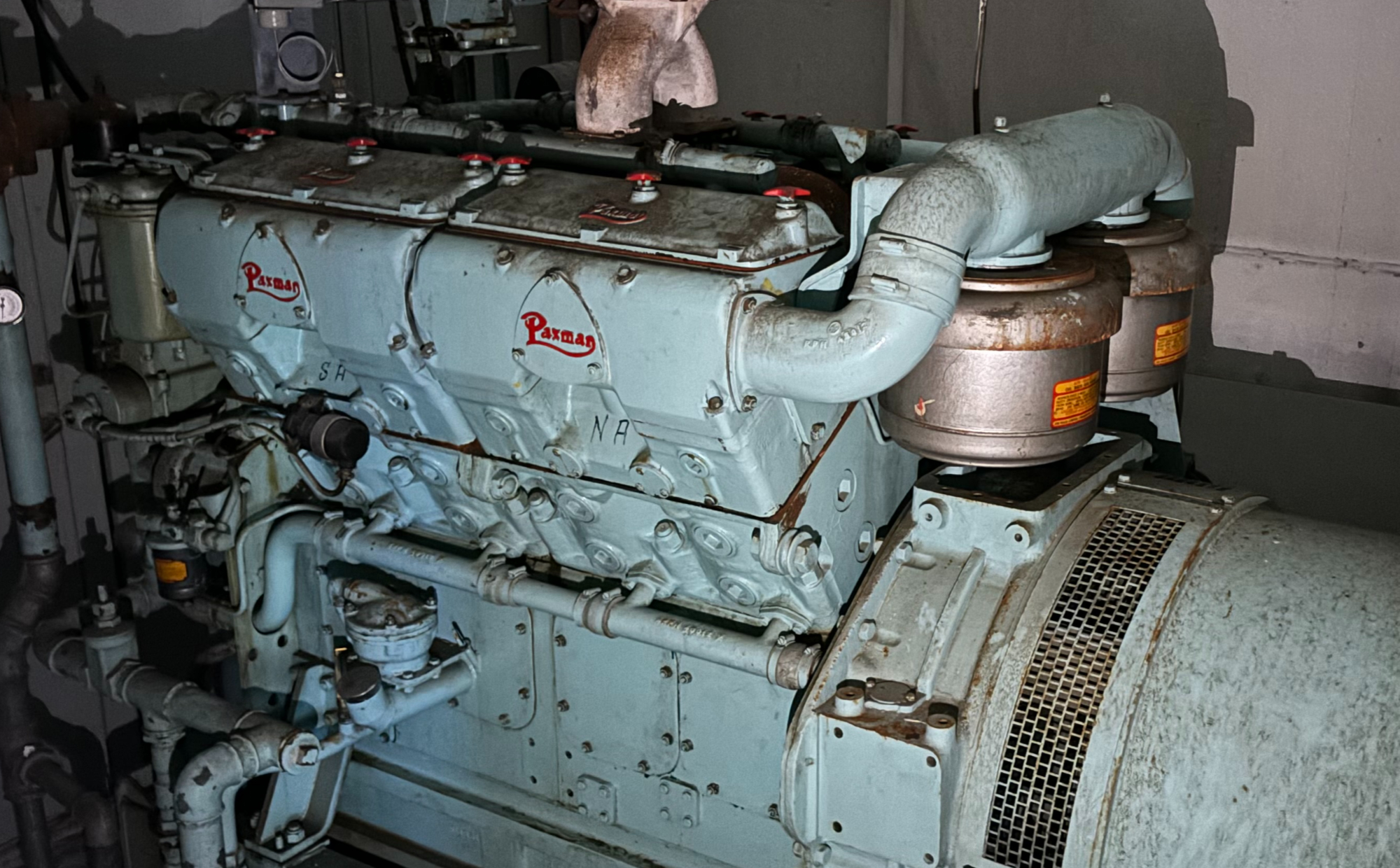 Paxman varaaflsstöð / rafstöð – 230 kVA 2