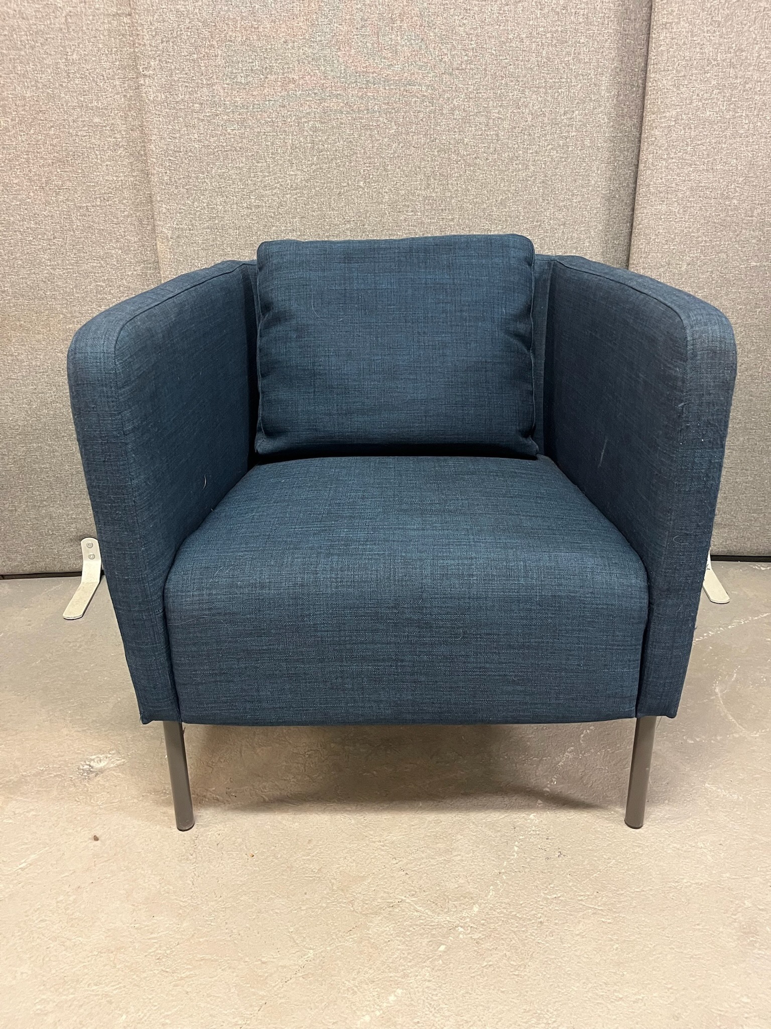 SELT / SOLD IKEA Ekerö hægindastóll blár