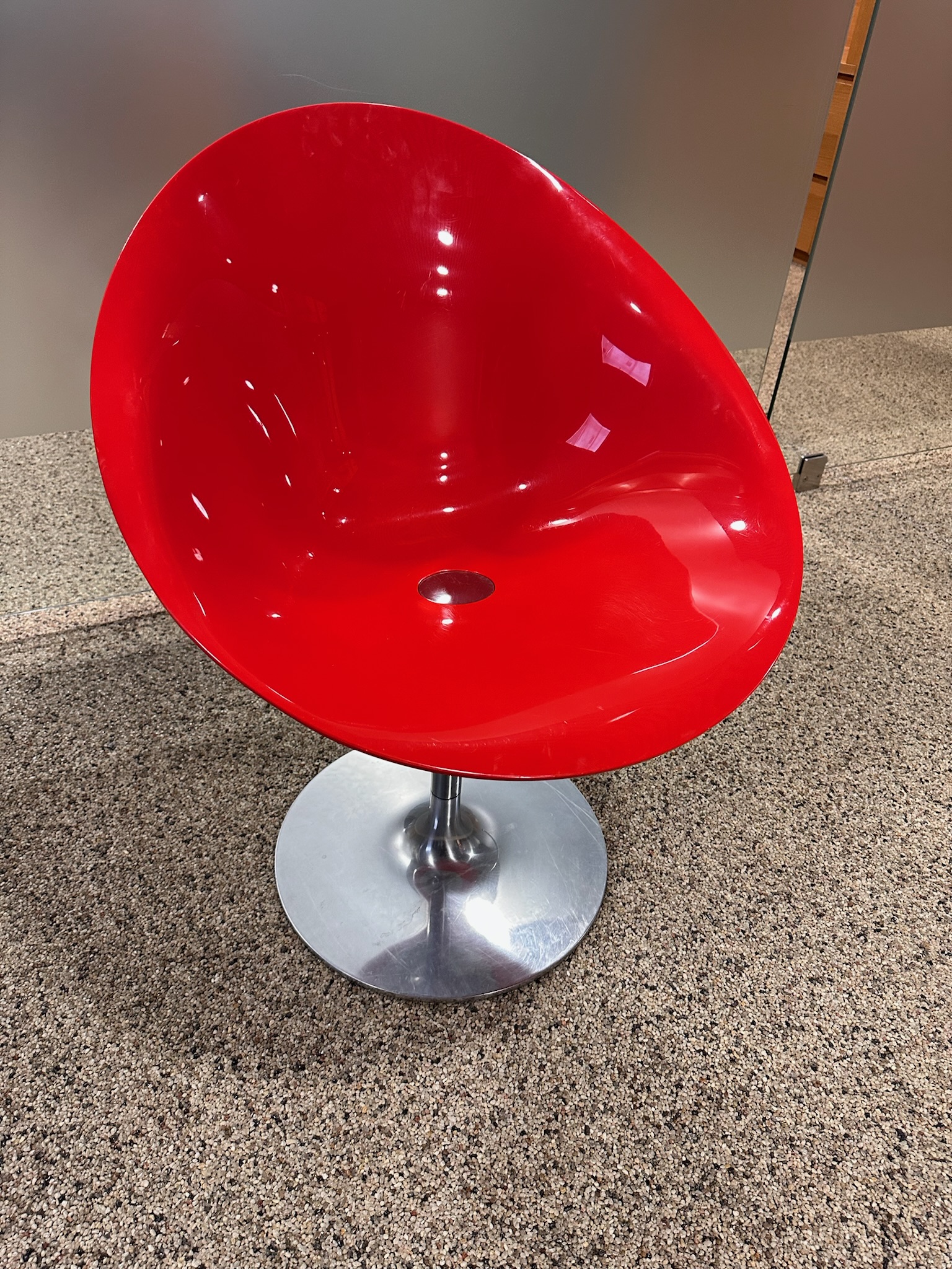 SELT / SOLD Kartell snúningsstóll / hönnunarstóll (6 stk.)