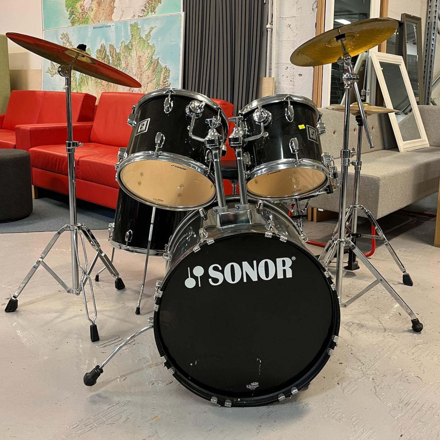 SELT / SOLD Sonor trommusett