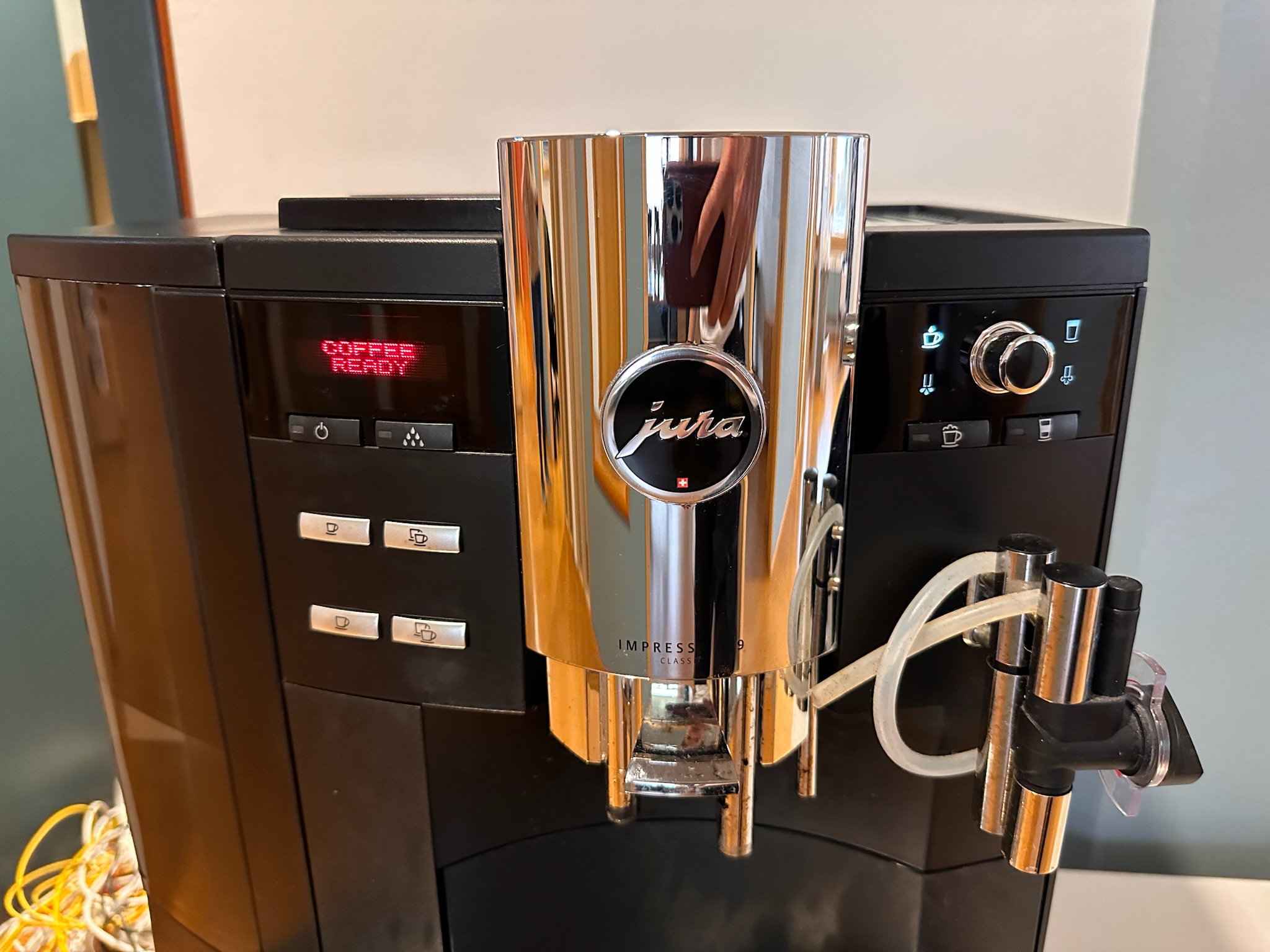 SELT / SOLD Jura Impressa Xs9 kaffivél 4