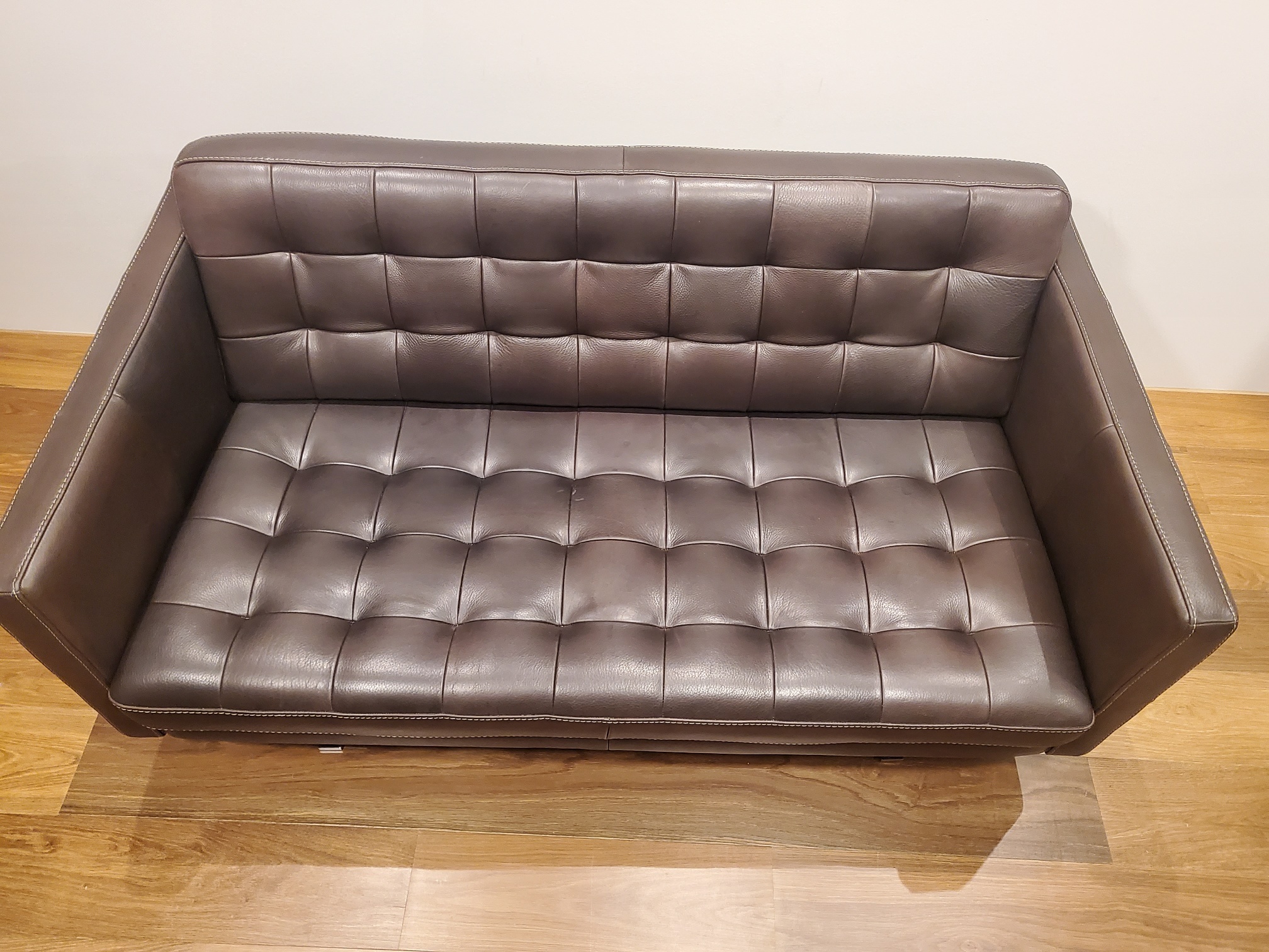 SELT / SOLD Ítalskur - Incanto Divani B483 - handsmíðaður leðursófi 7