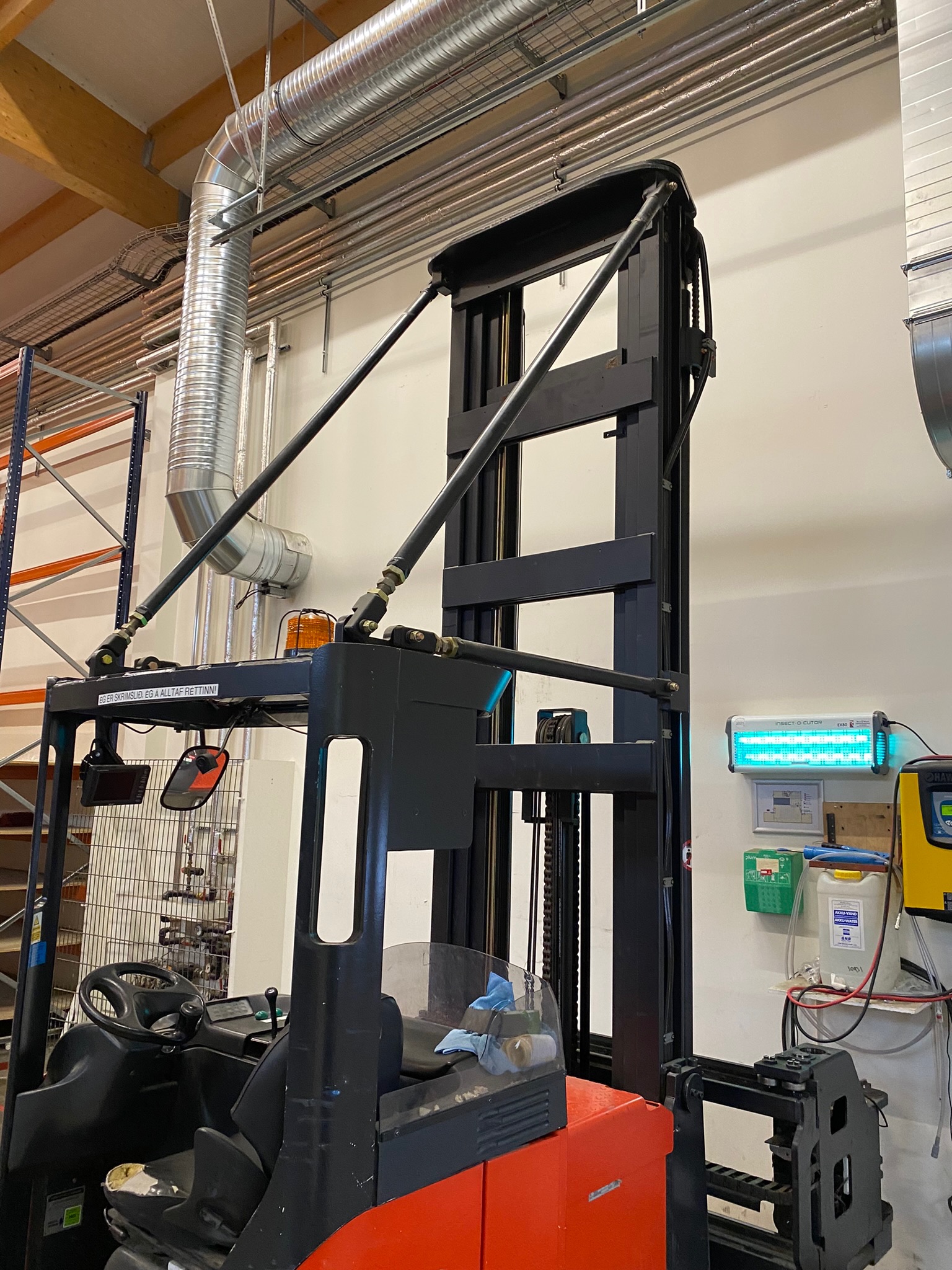 SELT / SOLD - Linde A10 staflari - lyftari 8