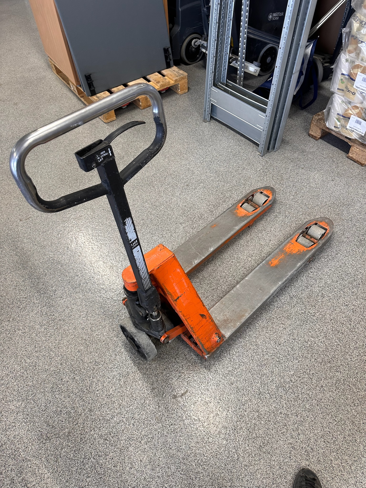 SELT / SOLD - Brettatjakkur, 950mm, 2000kg 2