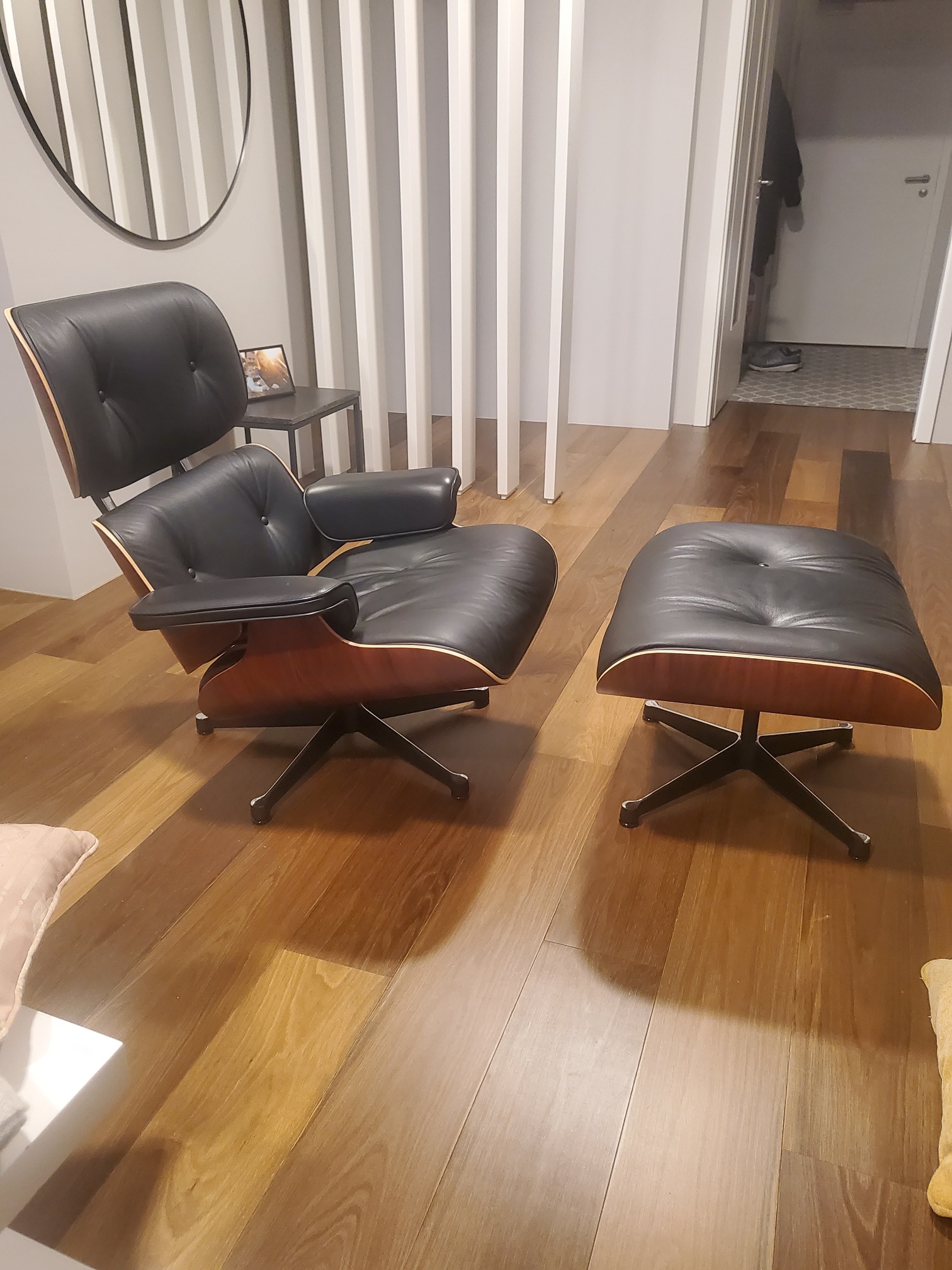 SELT / SOLD VITRA - Eames, Lounge Chair, Palisander Santos 14