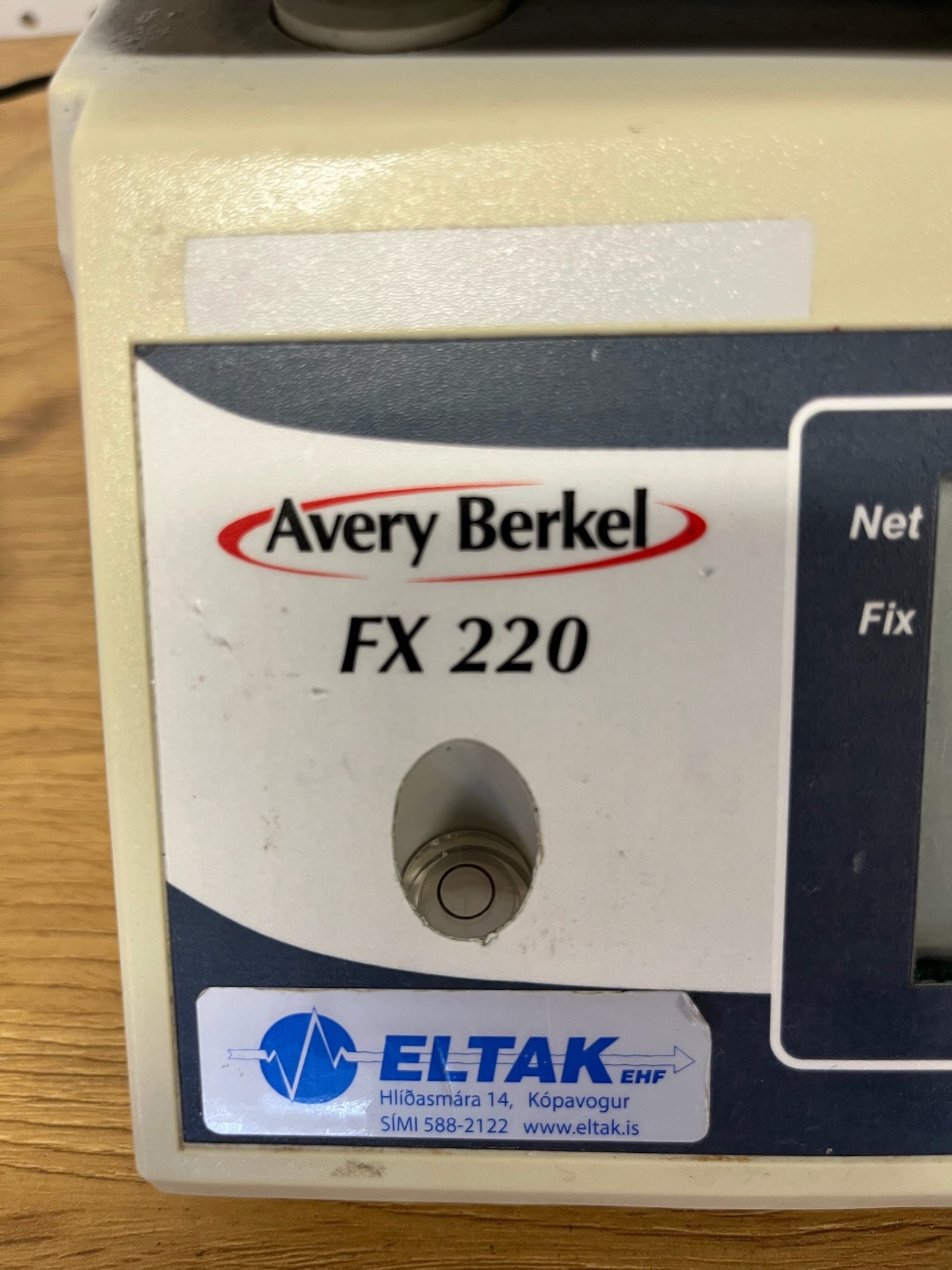 SELT / SOLD Avery Berkel vog frá Eltak, B30xD34xH14sm. 3