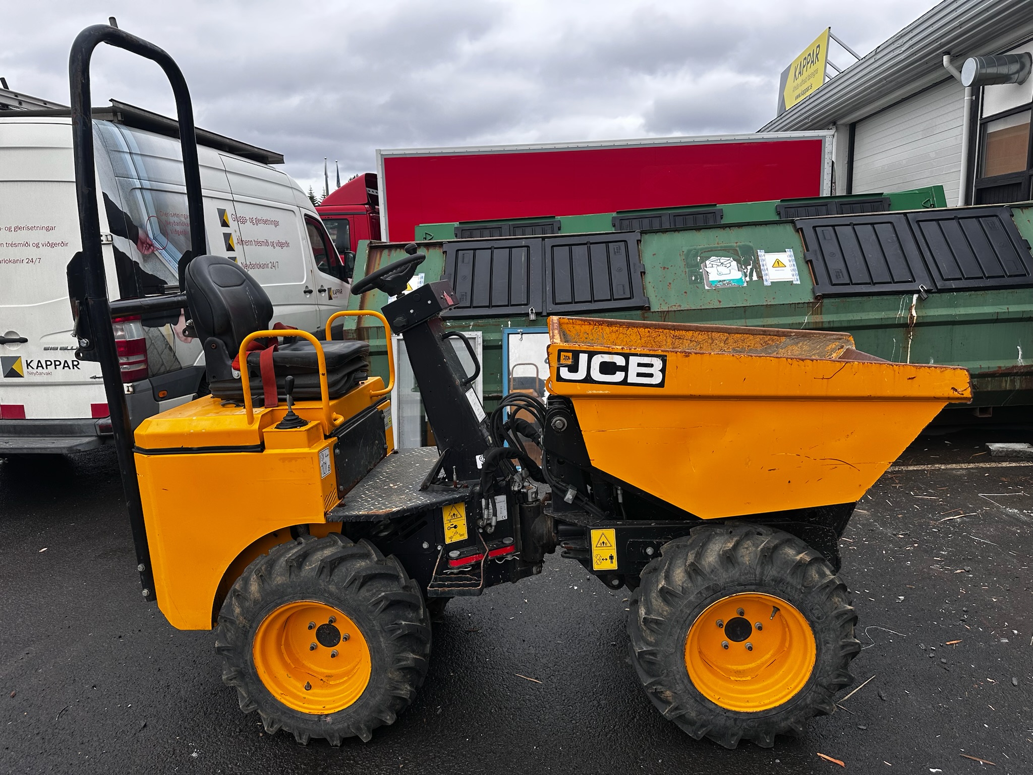 SELT / SOLD JCB dumper 2017 - 1 tonn 5
